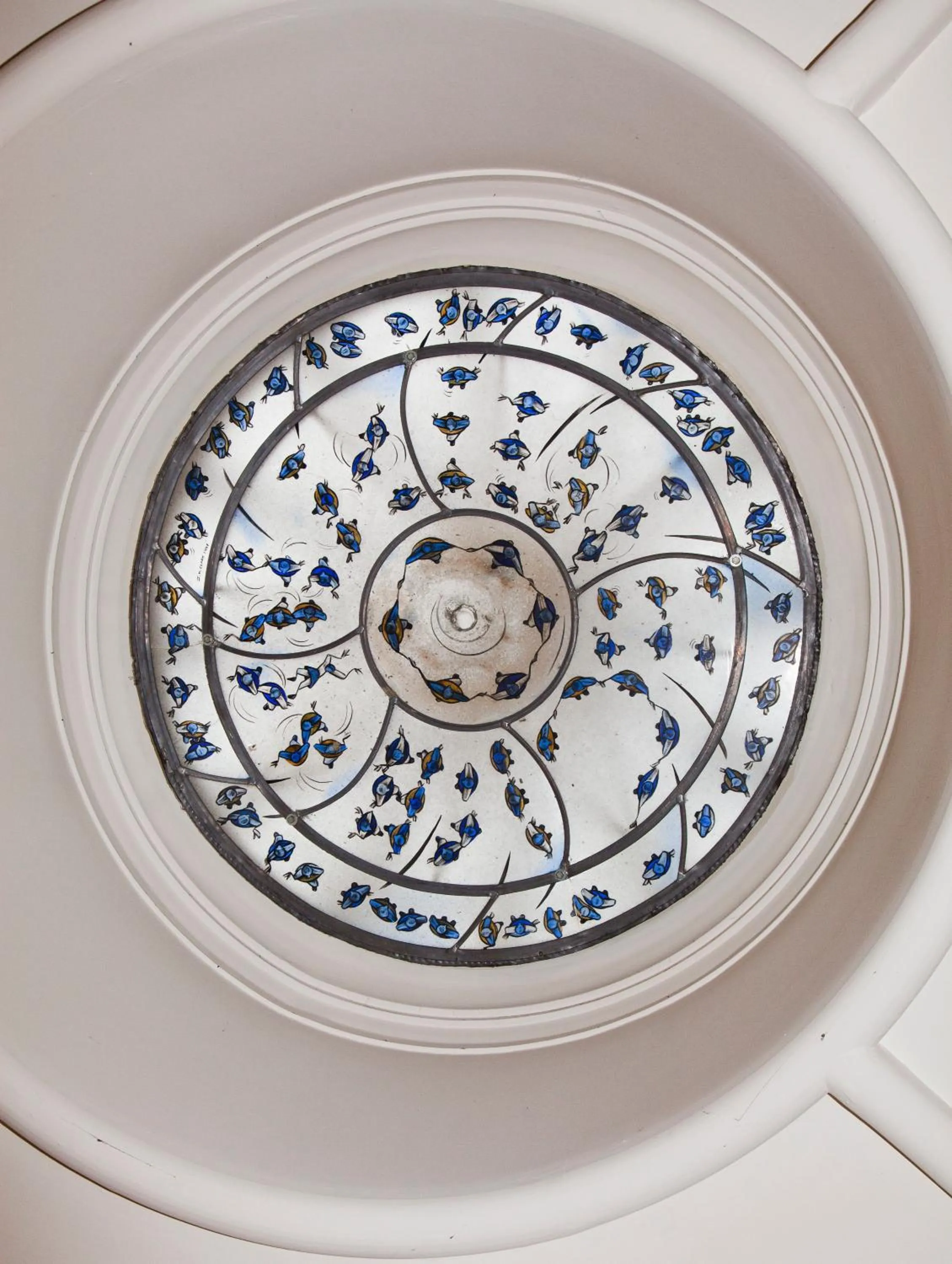 Decorative detail in The Pipers' Tryst Hotel