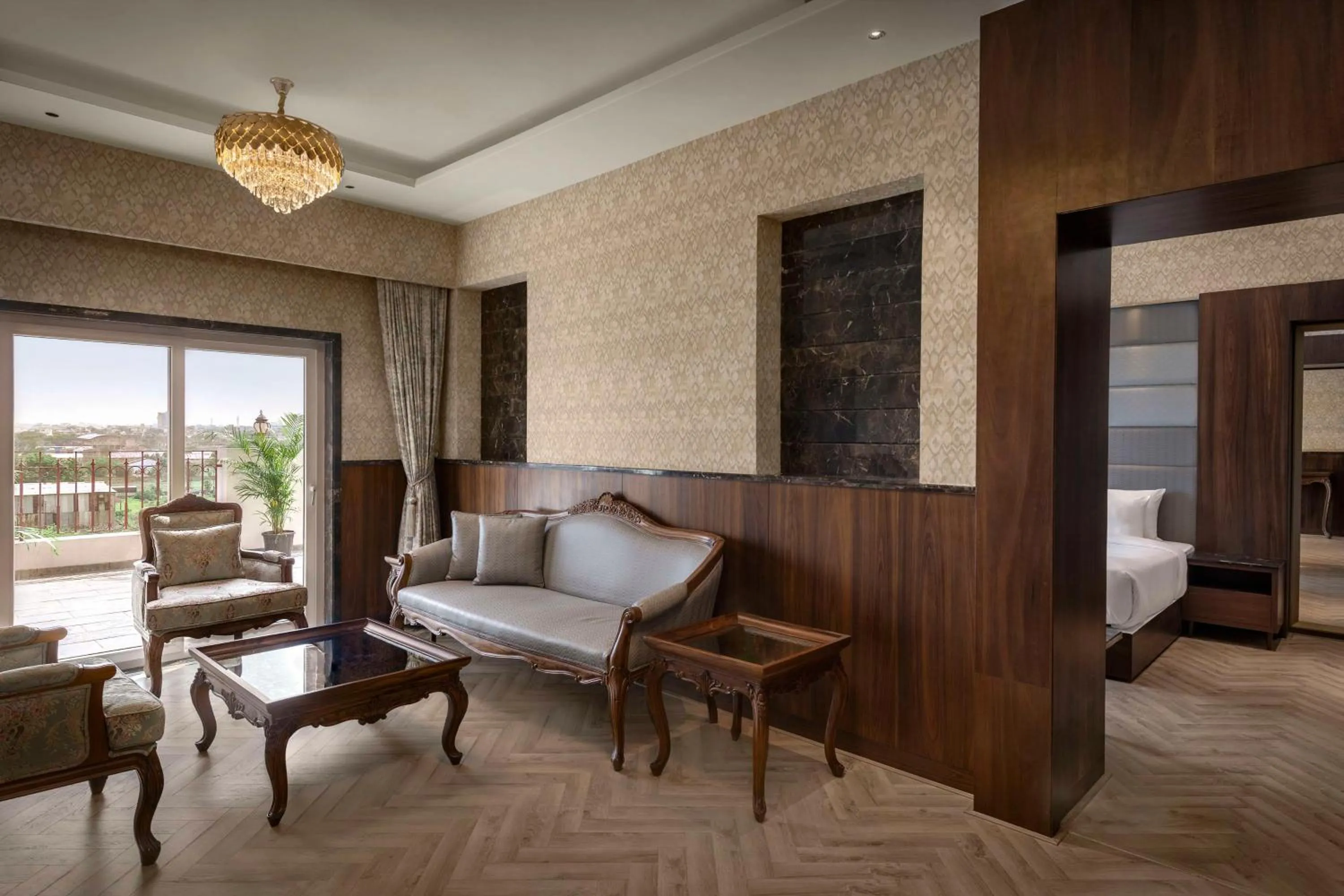 Living room in Jasraj Palace Yavatmal Hotel, a member of Radisson Individuals