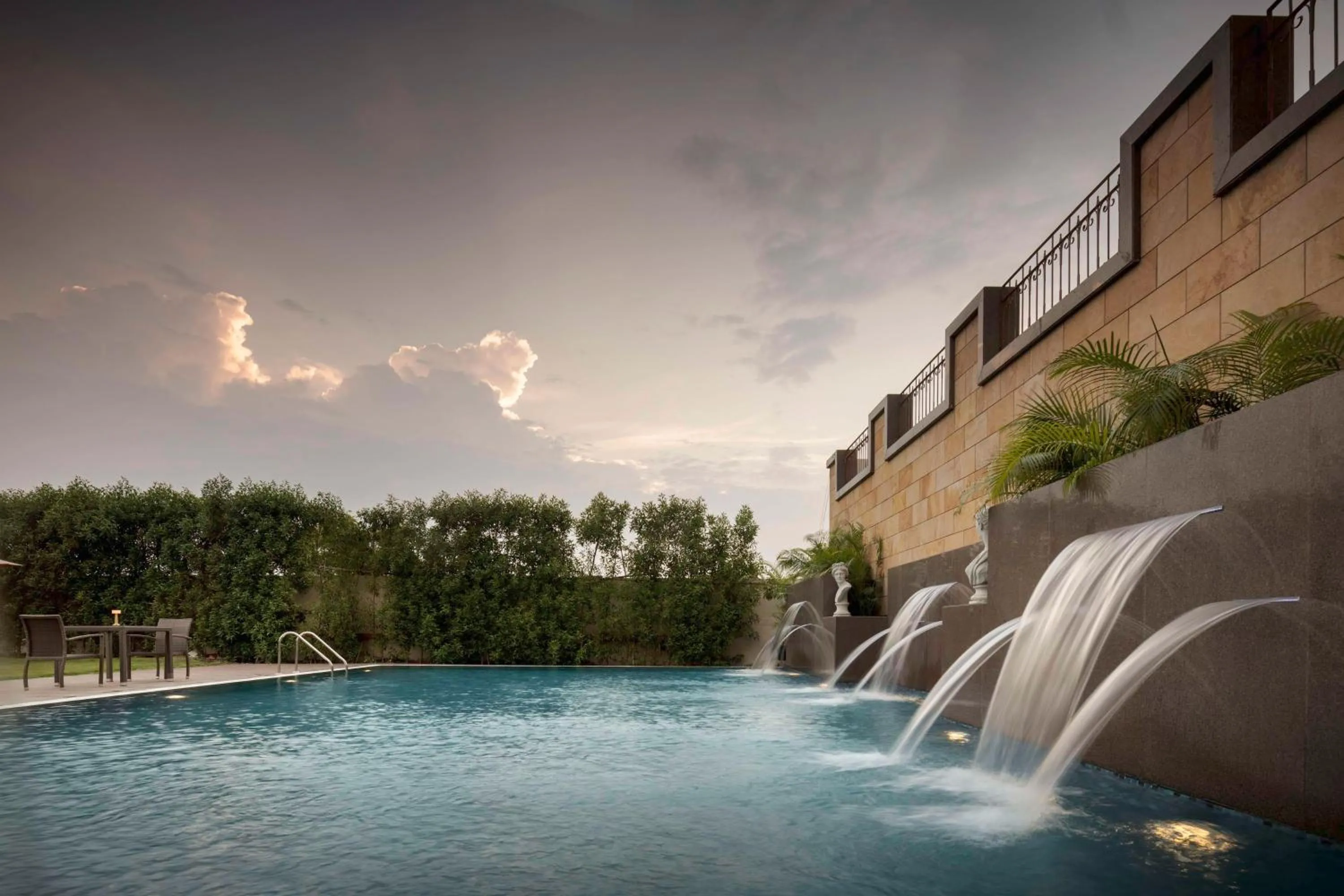 Pool view in Jasraj Palace Yavatmal Hotel, a member of Radisson Individuals