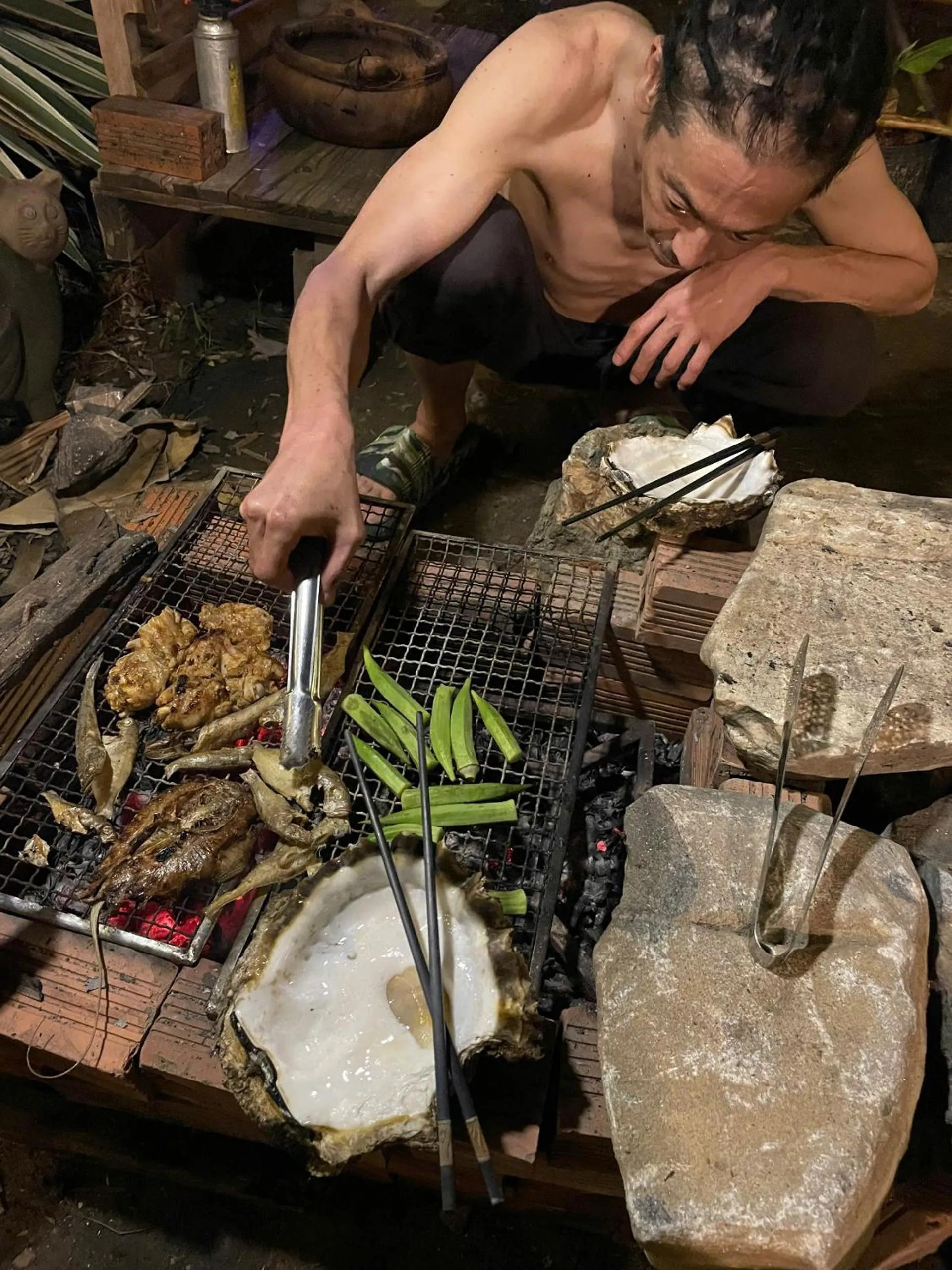 BBQ facilities in Cactos Chill & Homestay