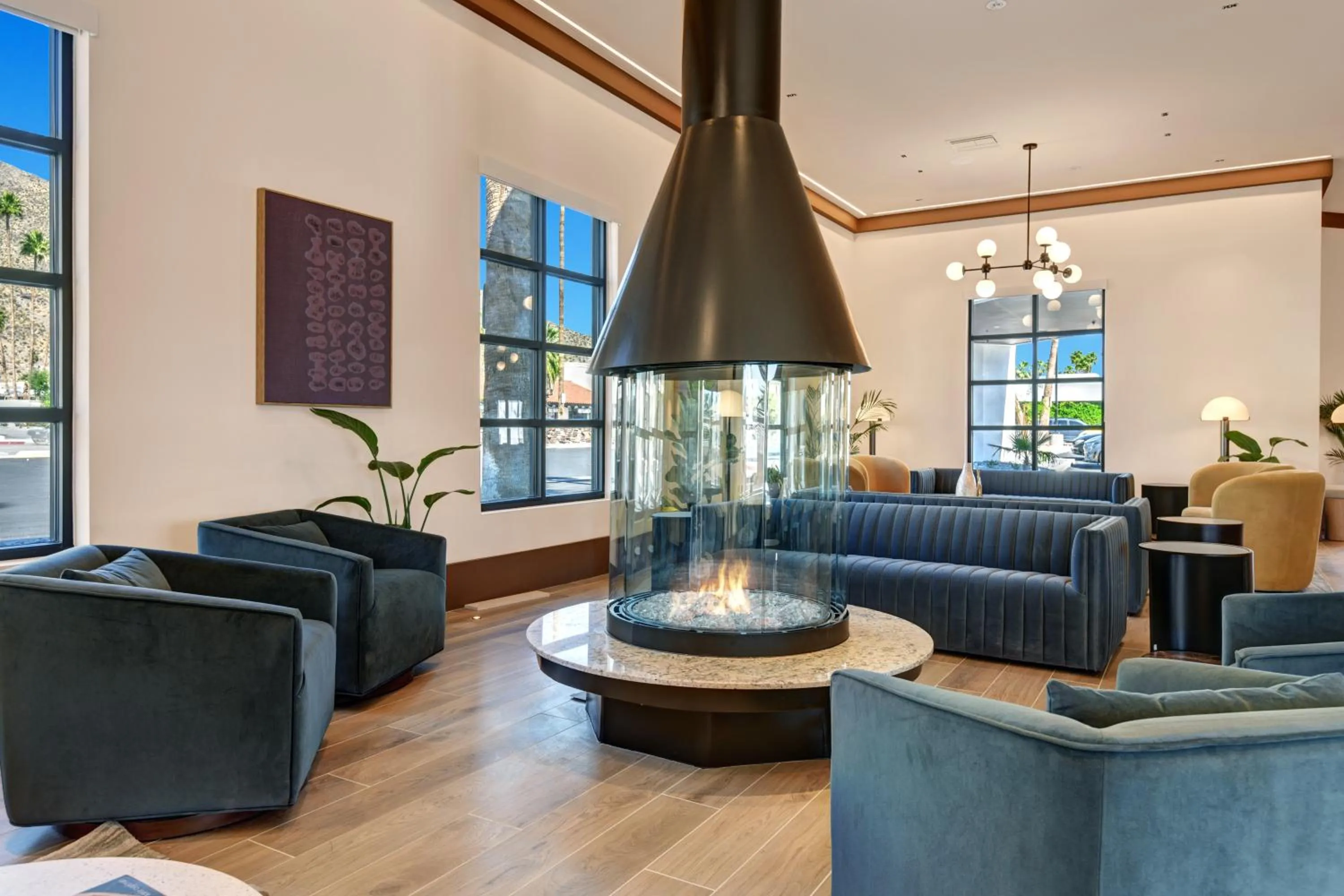 Lobby or reception in The Dunes Hotel (Palm Springs)