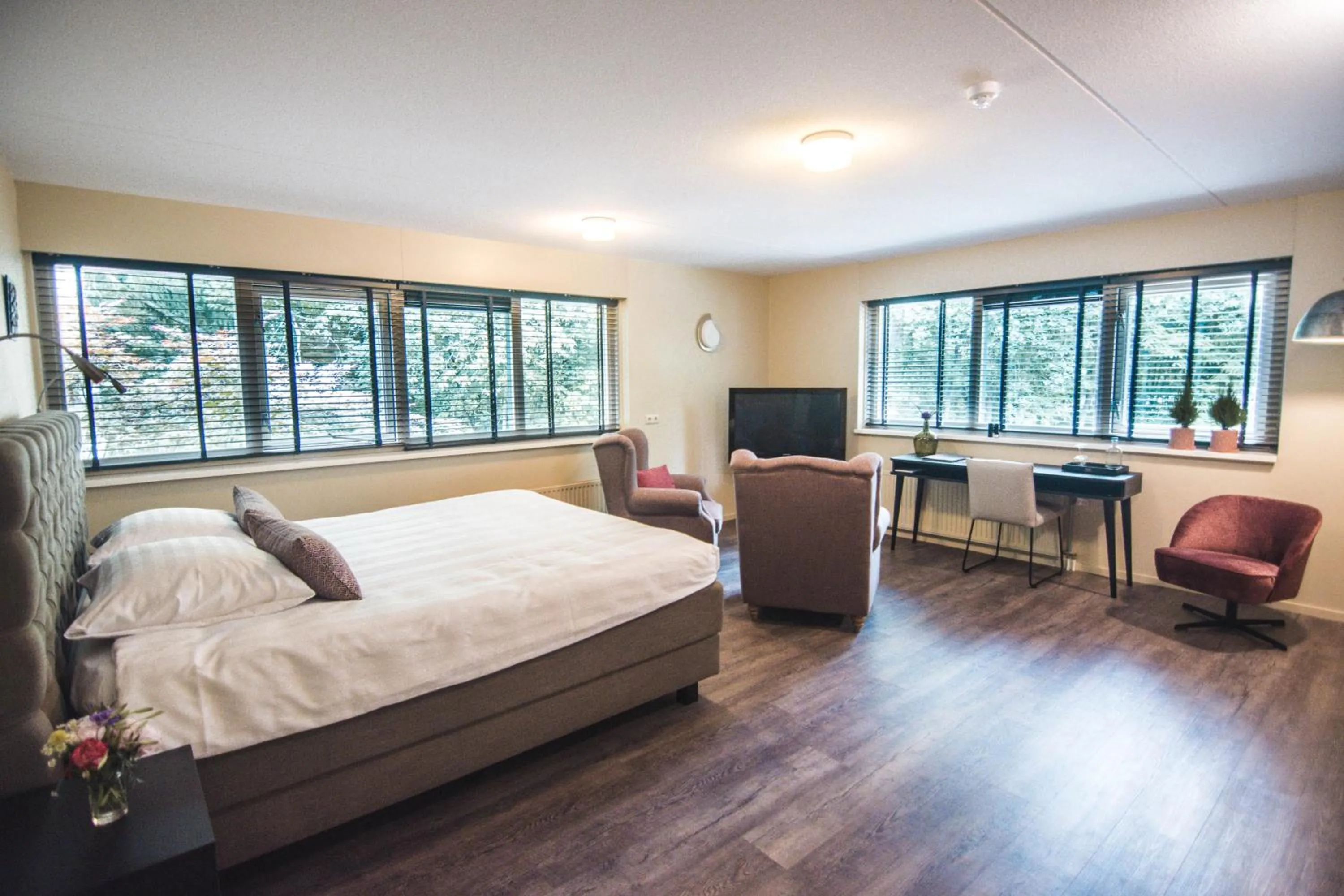 Deluxe room with sauna - single occupancy in Witte Berken Natuurhotel