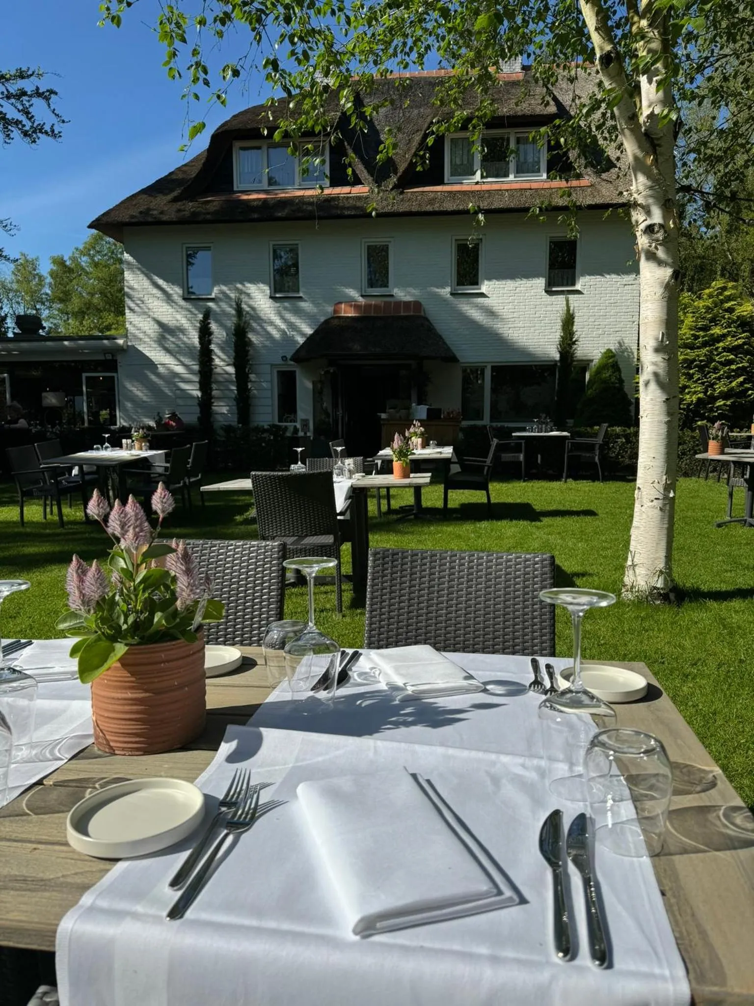 Garden in Witte Berken Natuurhotel