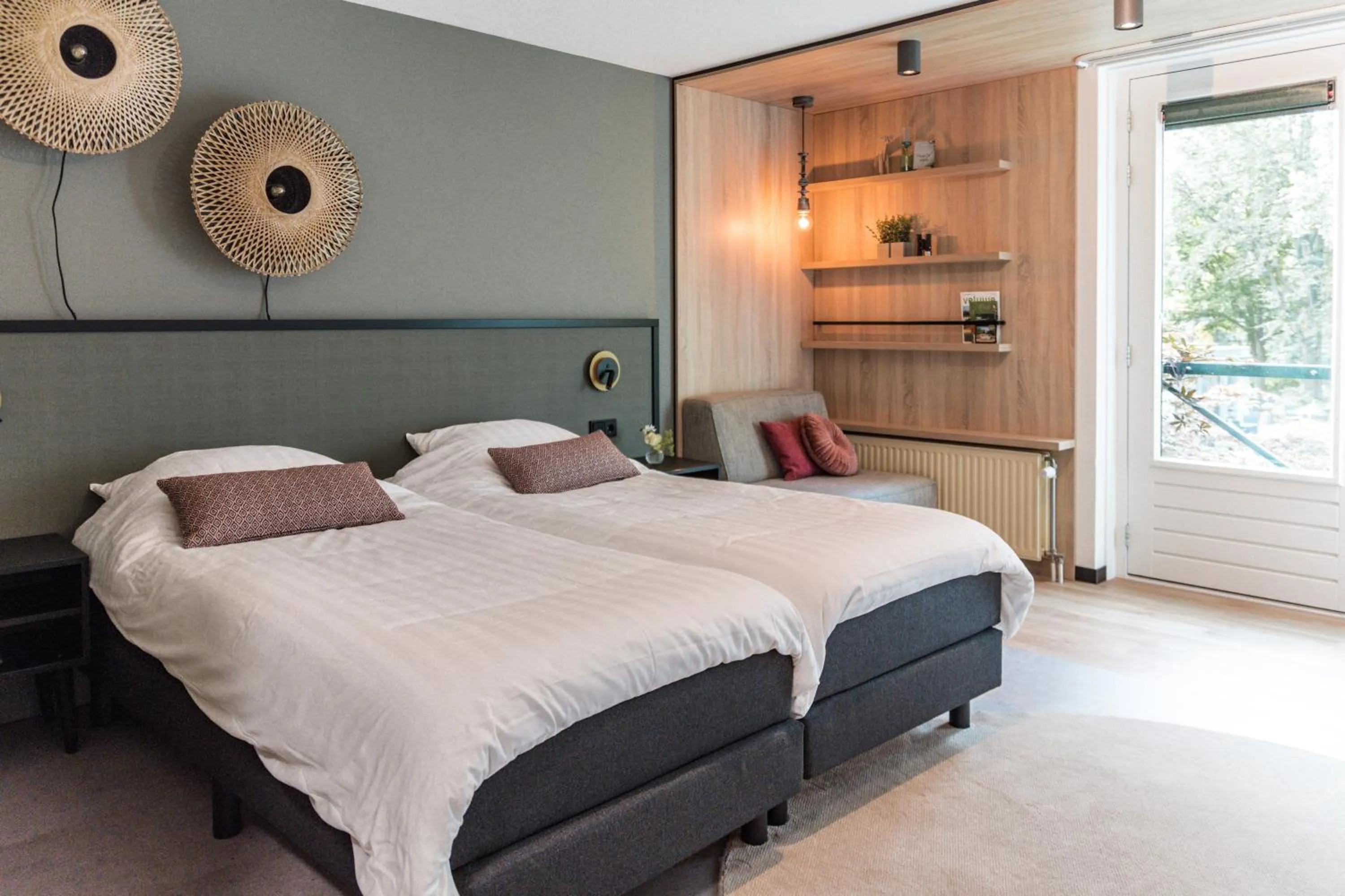 Bed in Witte Berken Natuurhotel