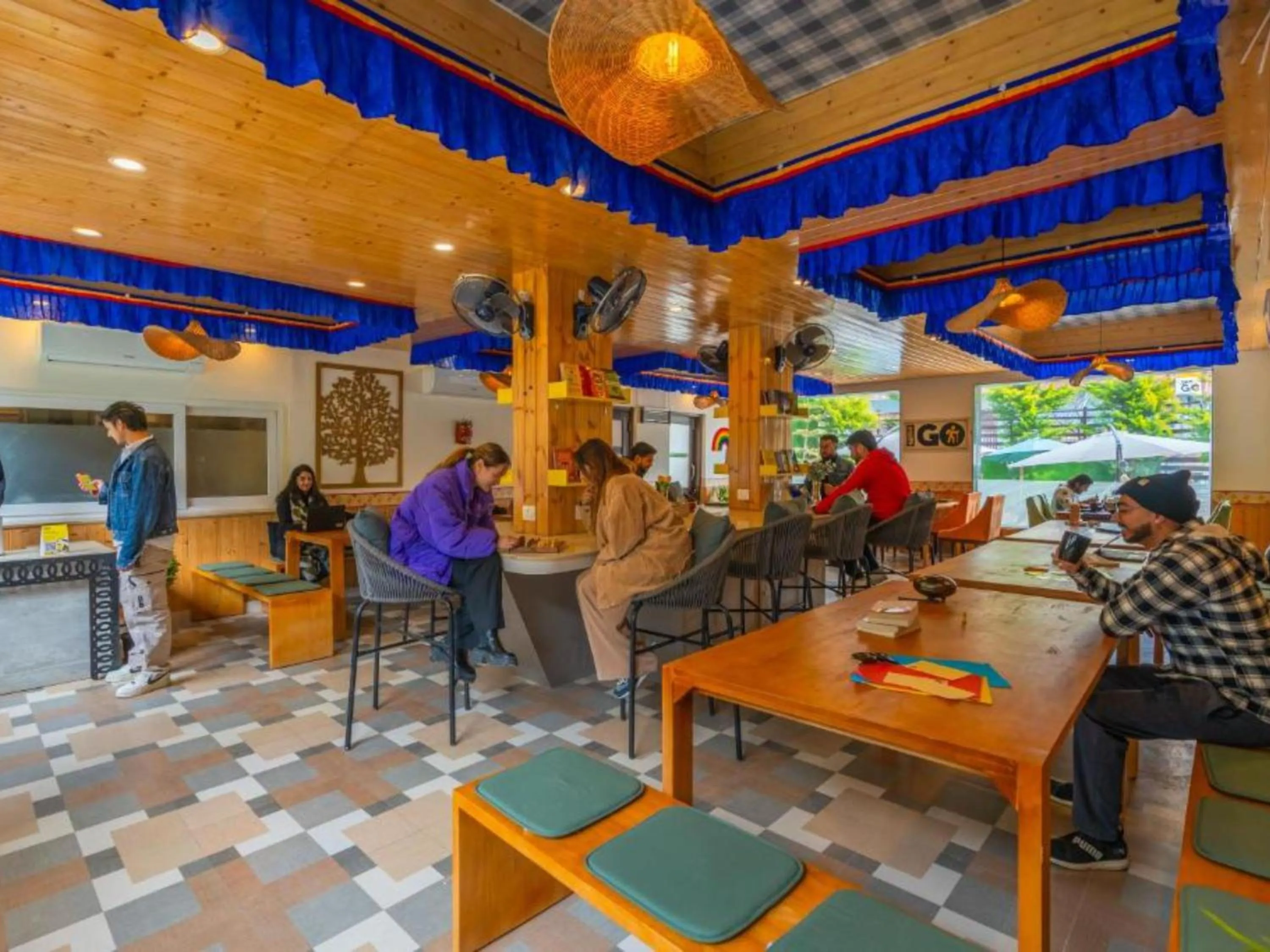 Restaurant/places to eat in The Hosteller Mcleodganj, Bhagsu Waterfall