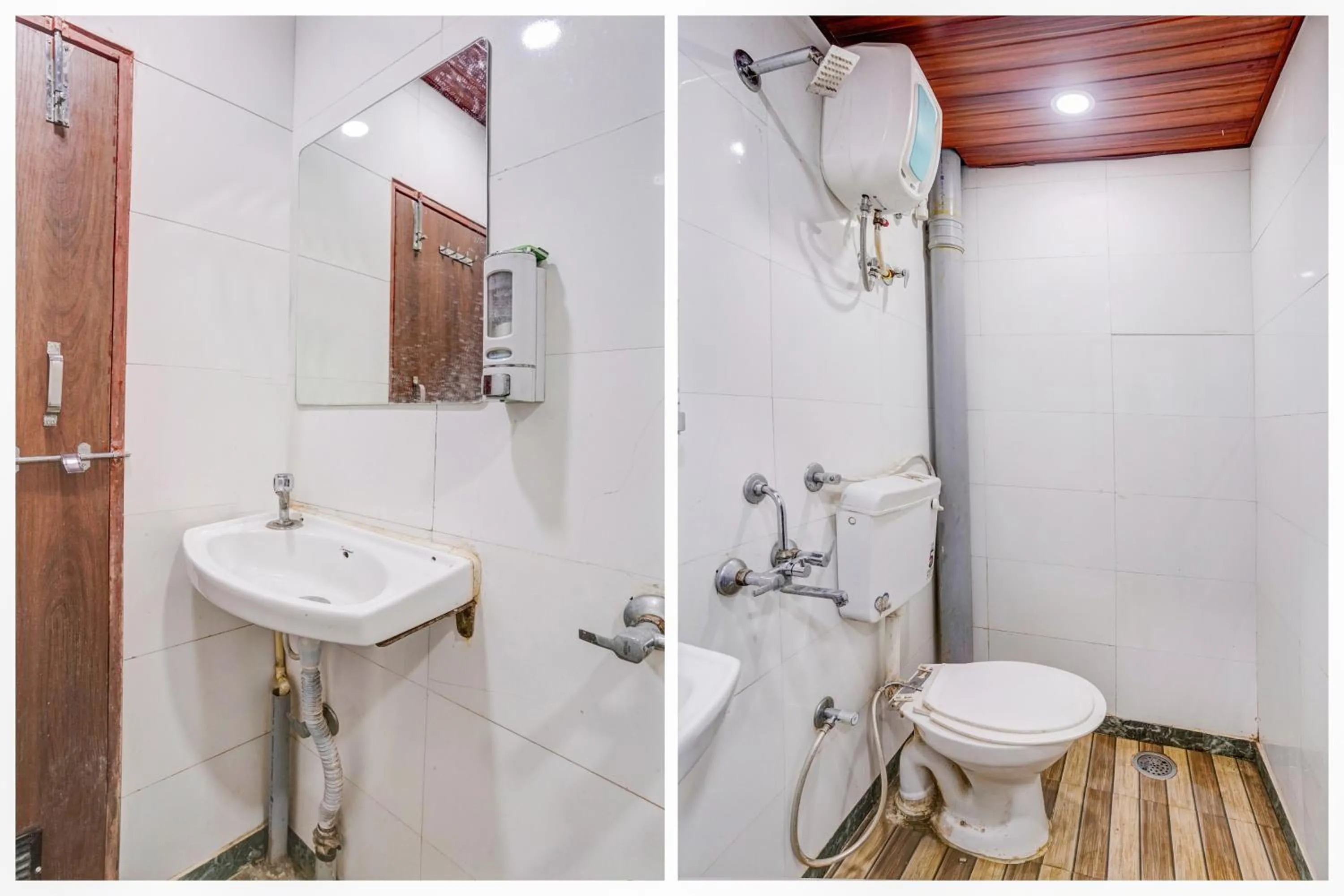 Bathroom in Super Hotel O Ulhasnagar Railway Junction Formerly Garden Inn