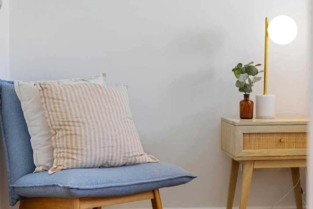 Seating area in Luxury on the Beach Surfside Resort -Sunshine Coast