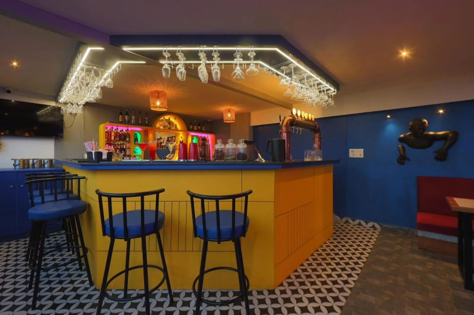 Lounge or bar in Happy Stays Whitefield