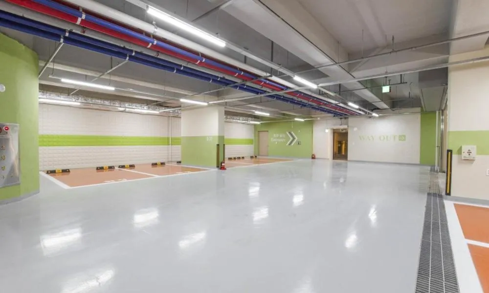 Parking in Uiwang Milos Hotel