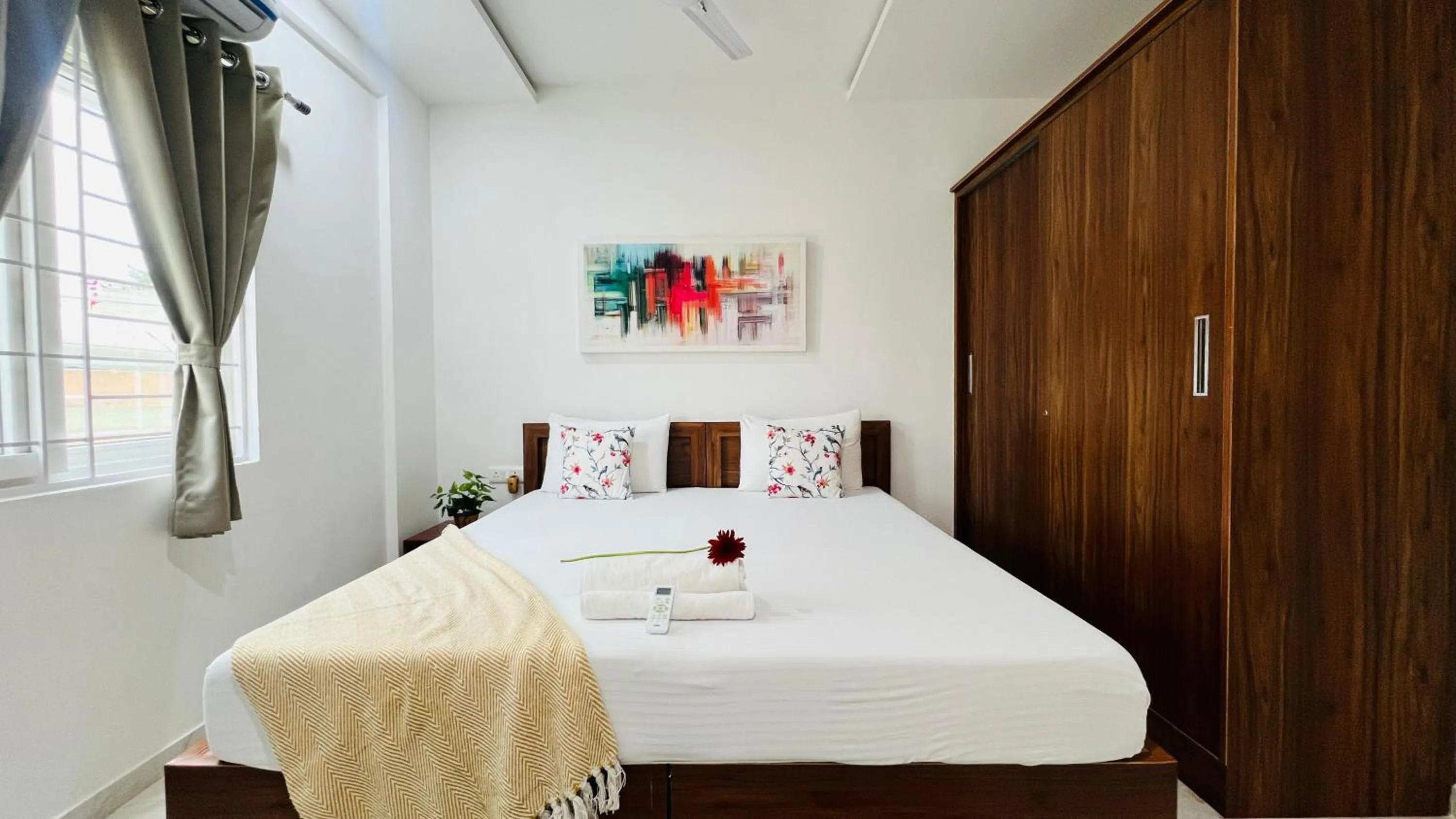 Bed in Olive Serviced Apartments BTM Layout