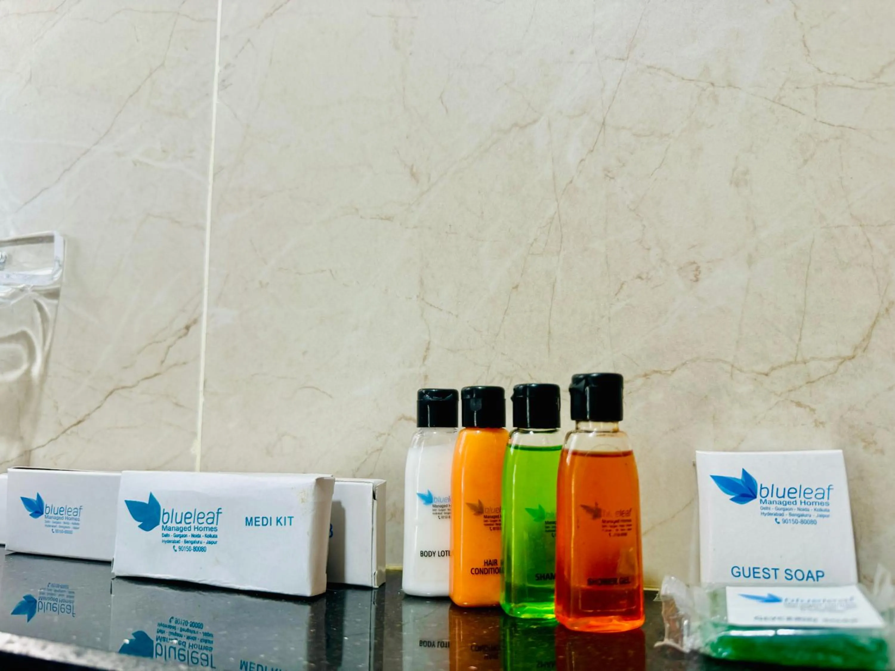 Bathroom in Olive Serviced Apartments BTM Layout