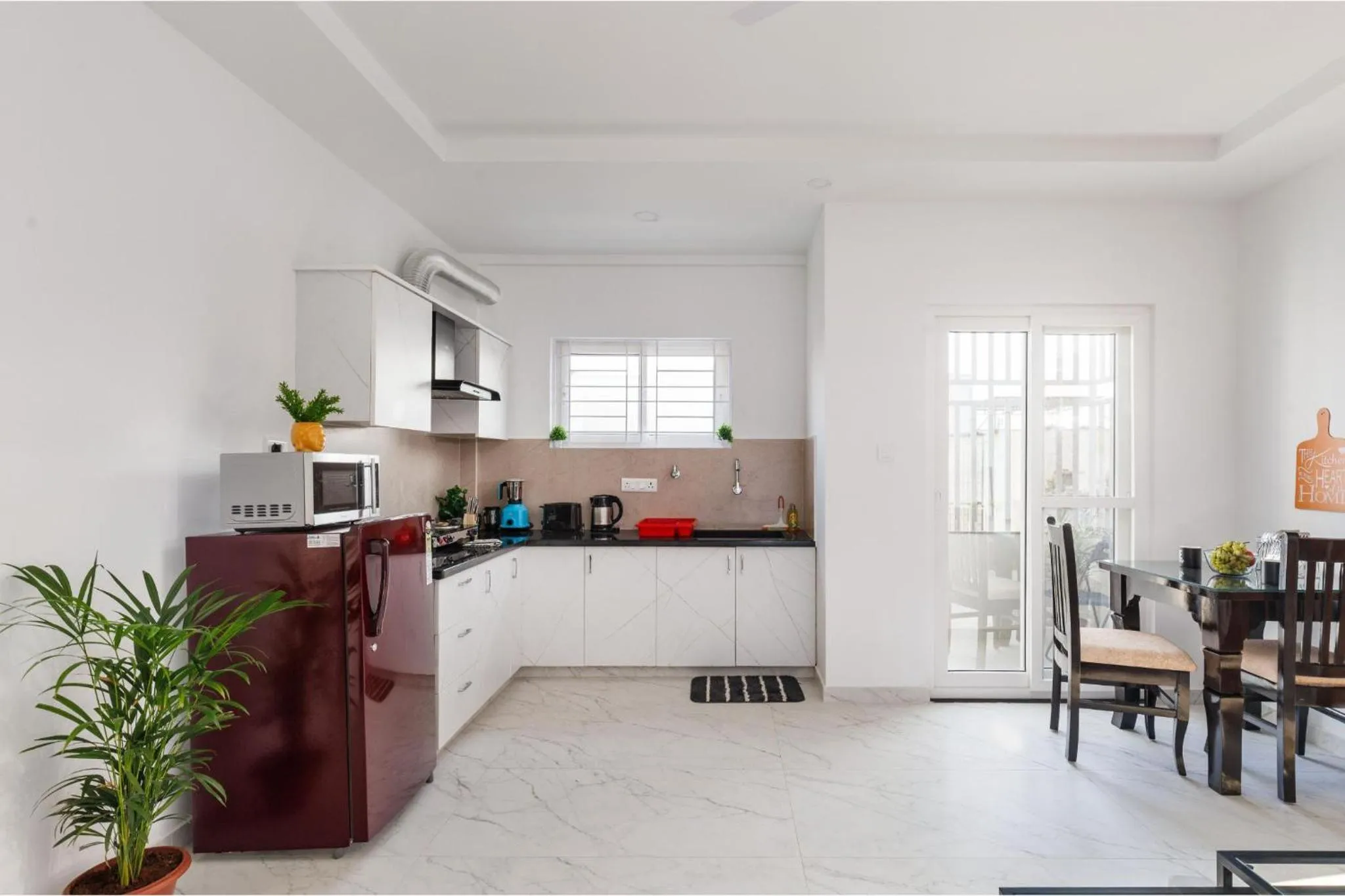 kitchen in Olive Serviced Apartments BTM Layout