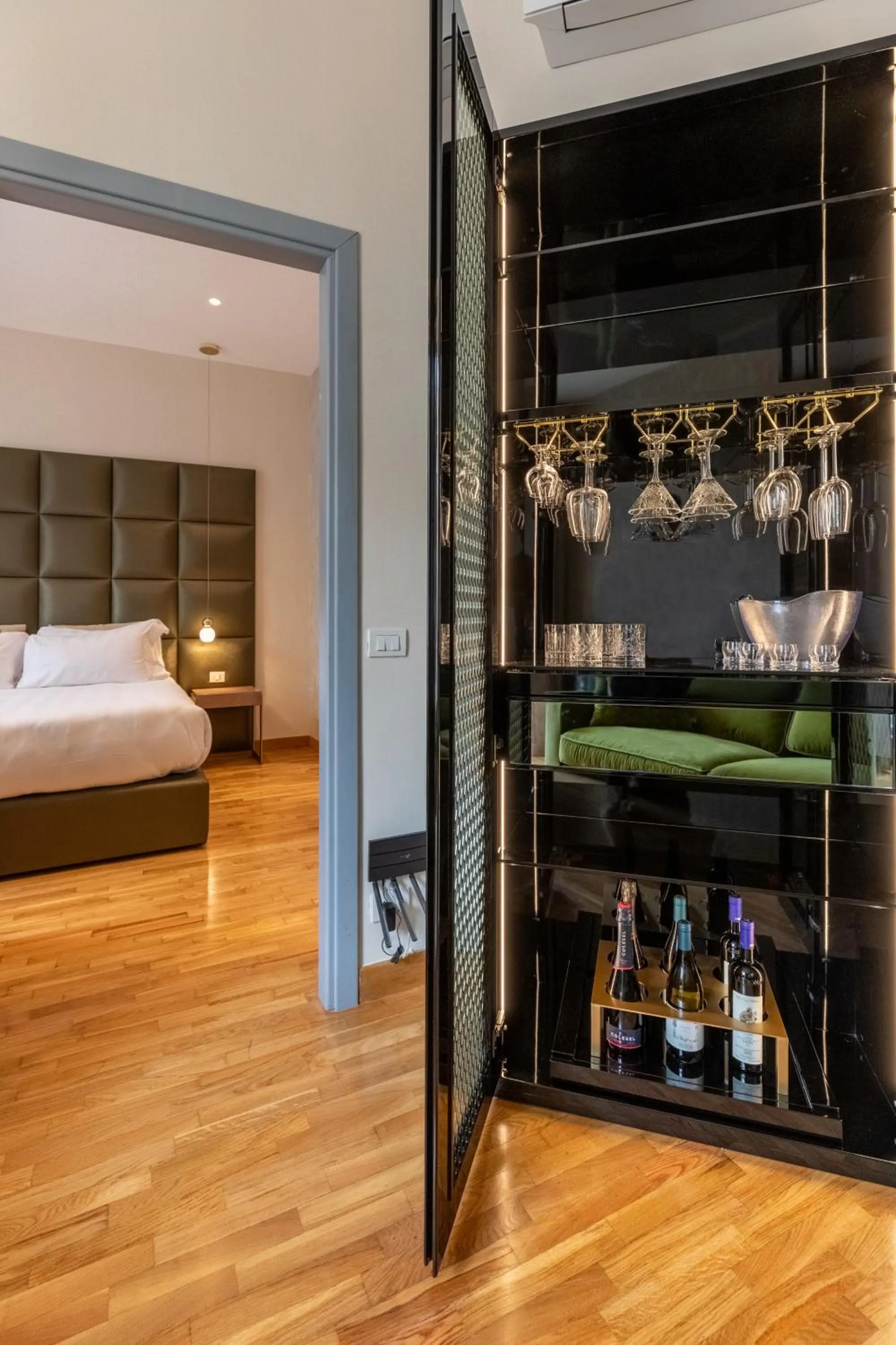 Lounge or bar, Bed in Residenza Pierret