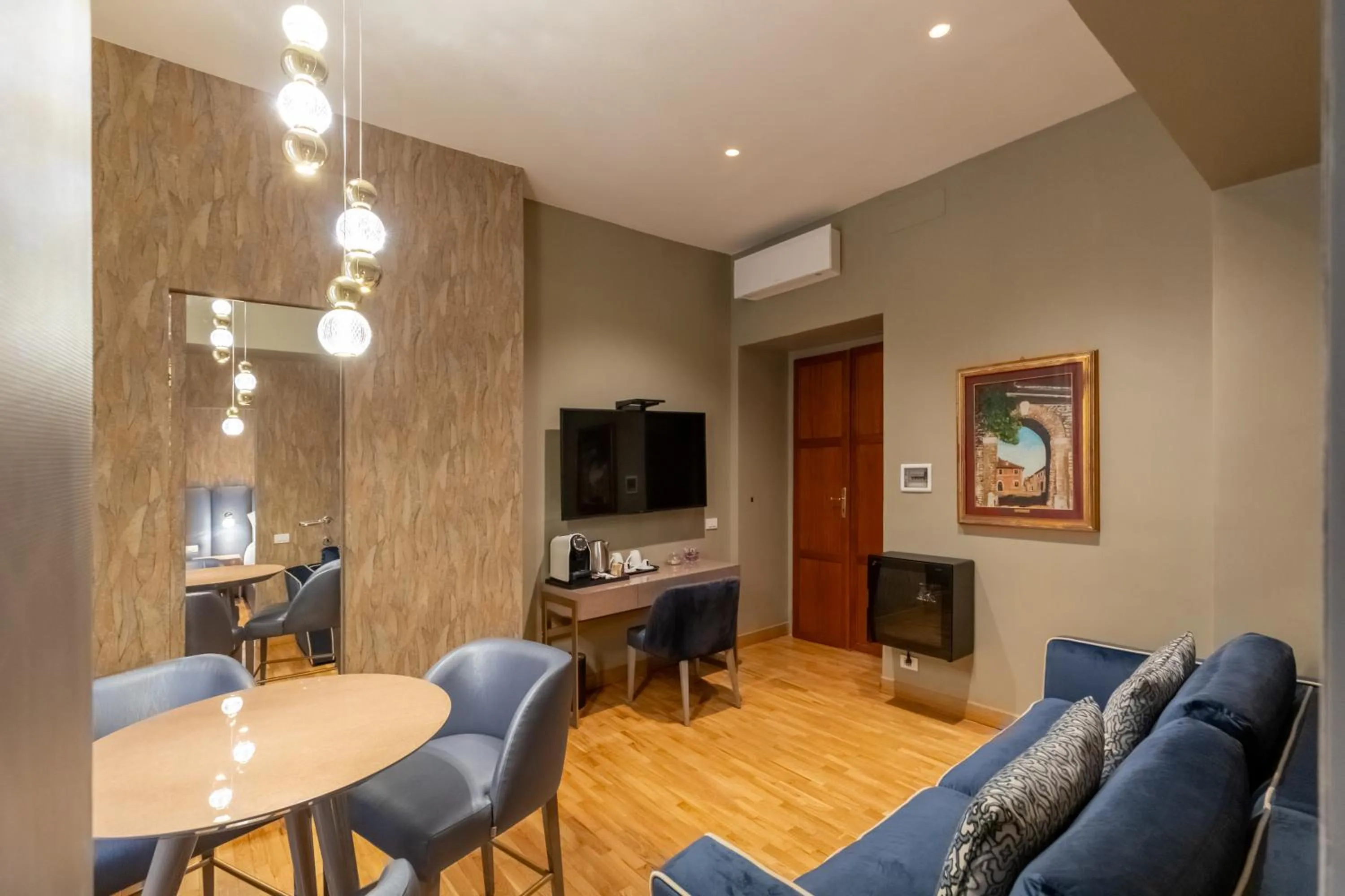 Living room in Residenza Pierret