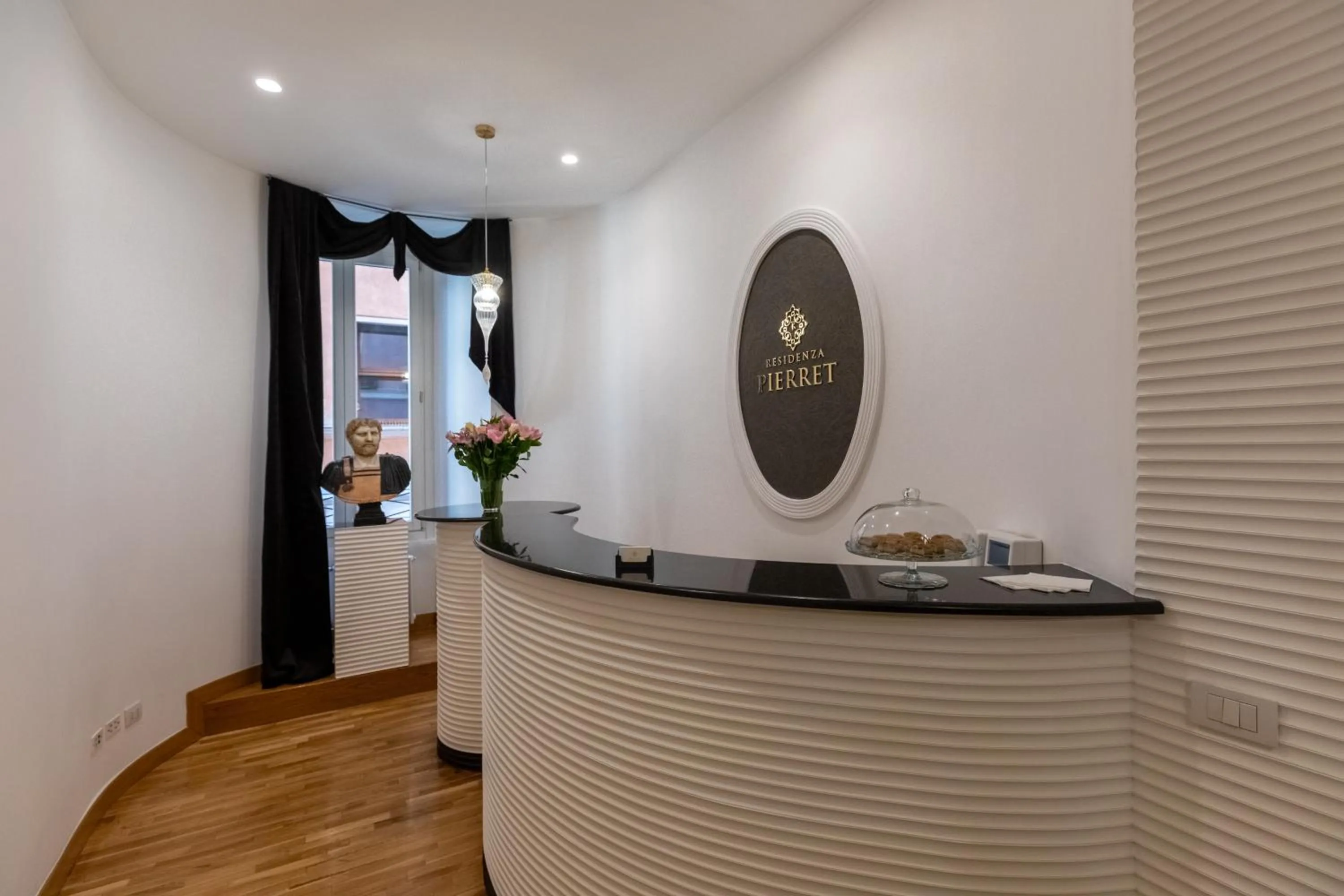 Lobby or reception in Residenza Pierret