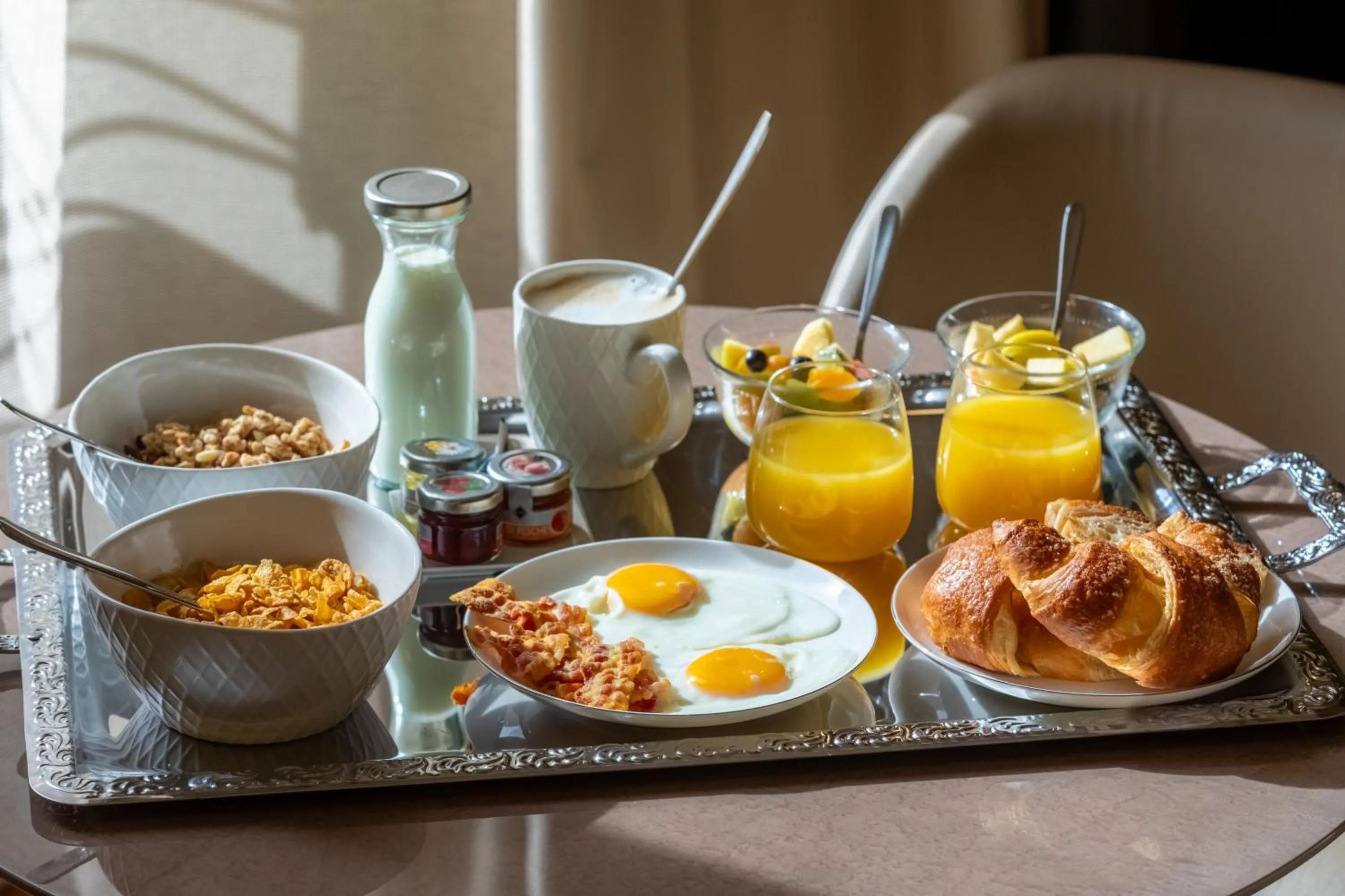 Food and drinks in Residenza Pierret