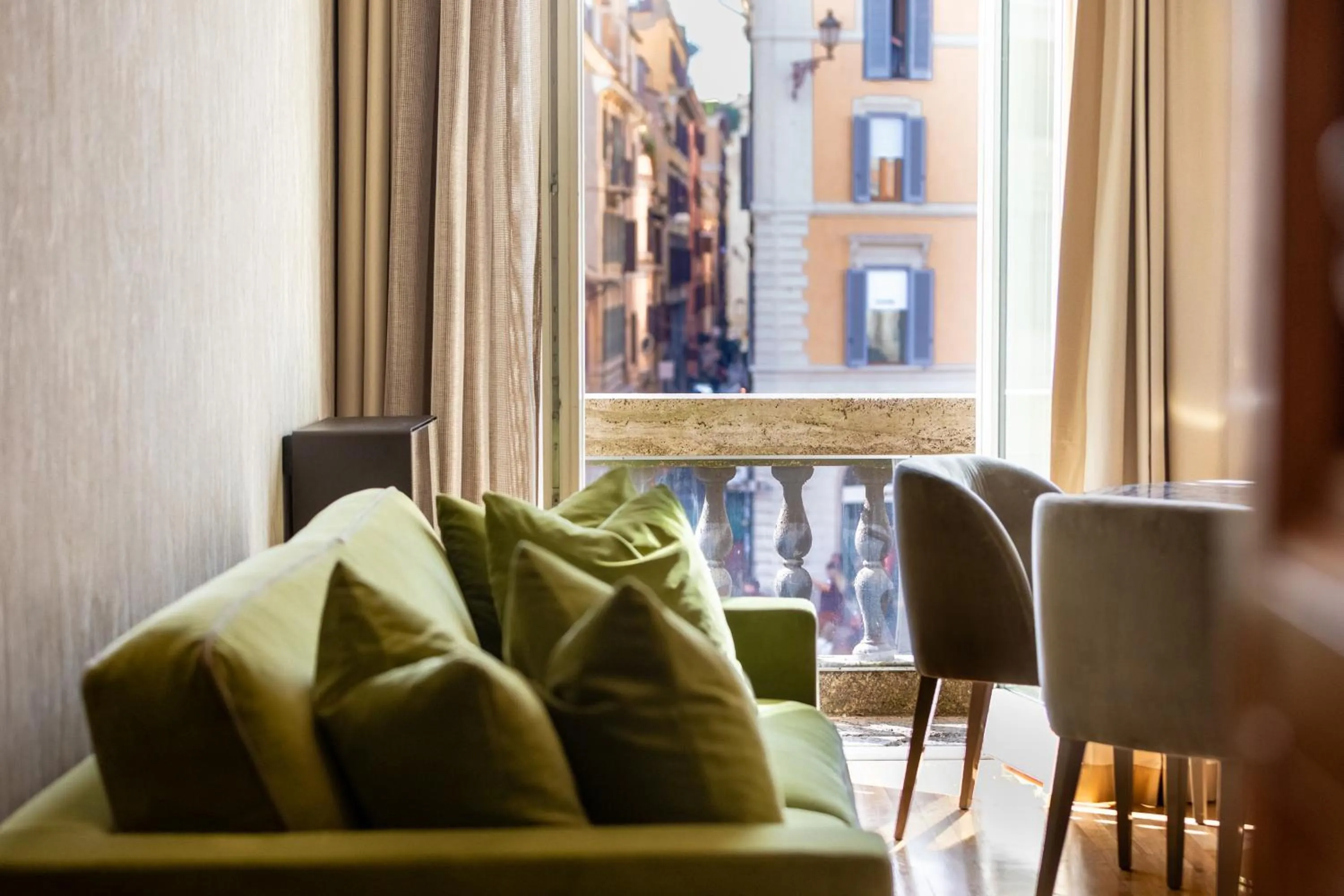 Living room in Residenza Pierret