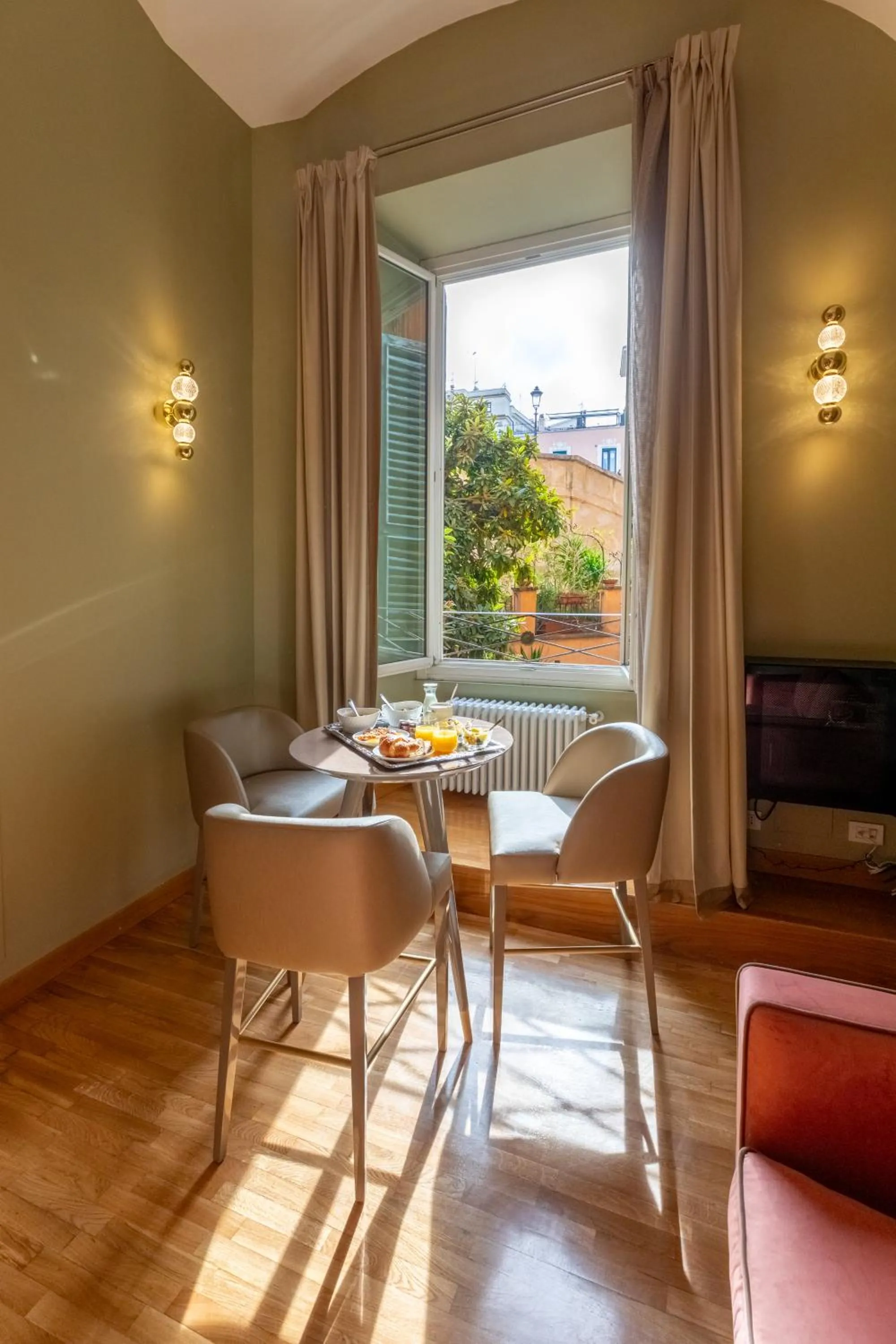 Living room in Residenza Pierret