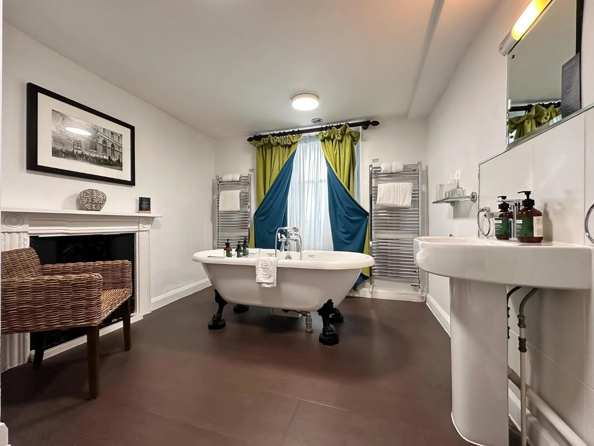 Bathroom in voco Oxford Spires by IHG