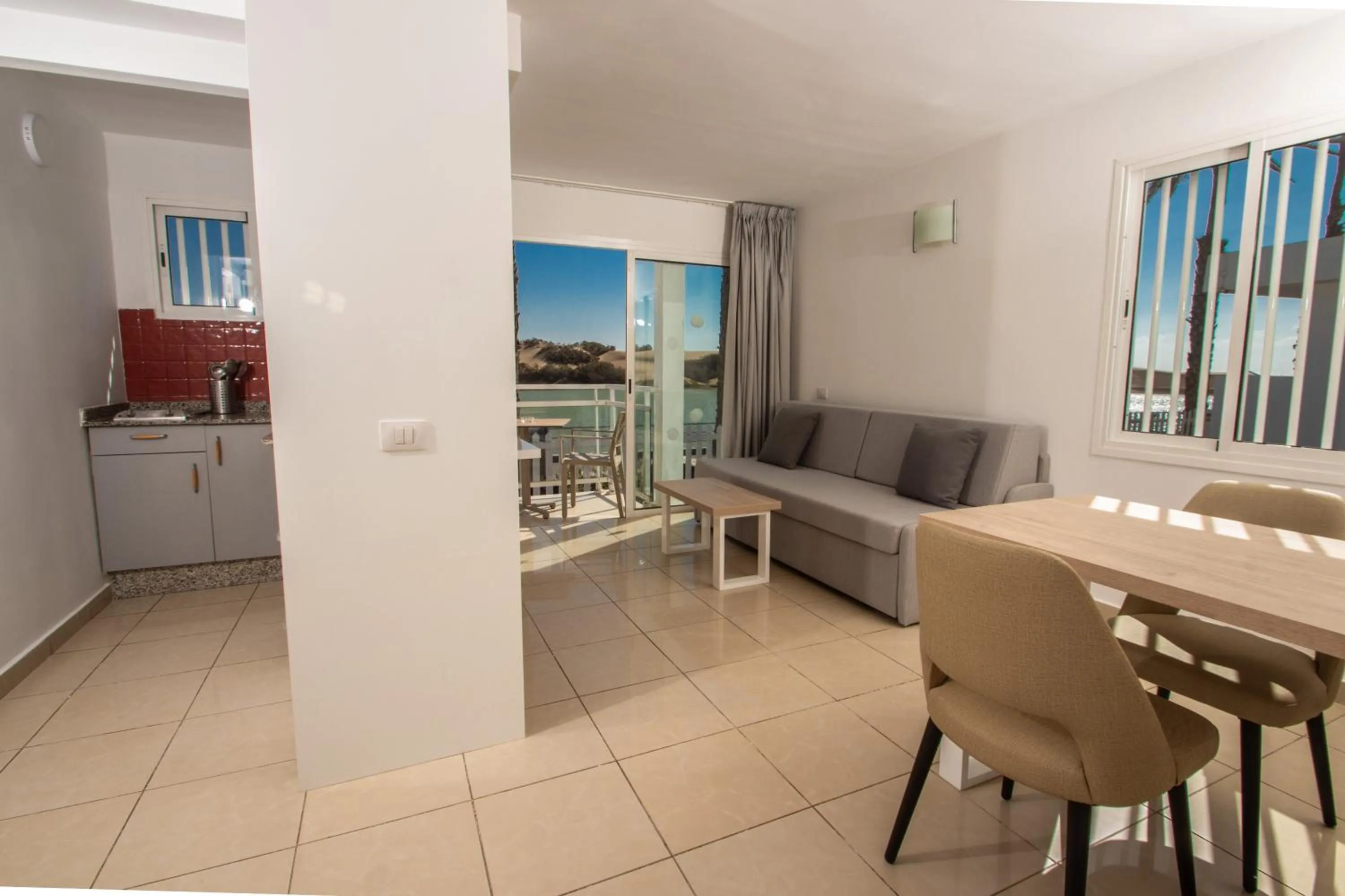 Living room in Apartamentos Cocoteros