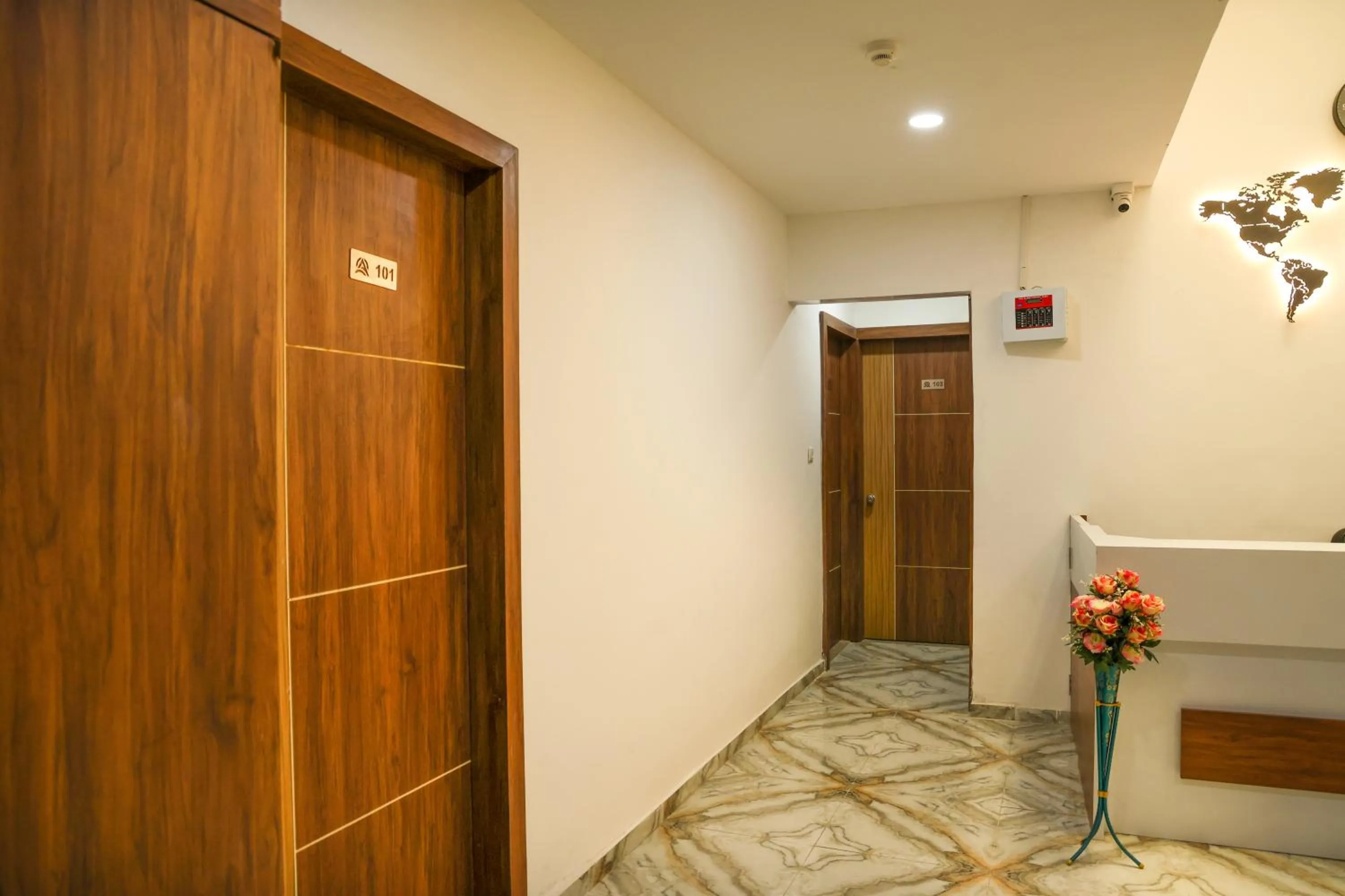 Lobby or reception in Hotel Aaram Kalupur