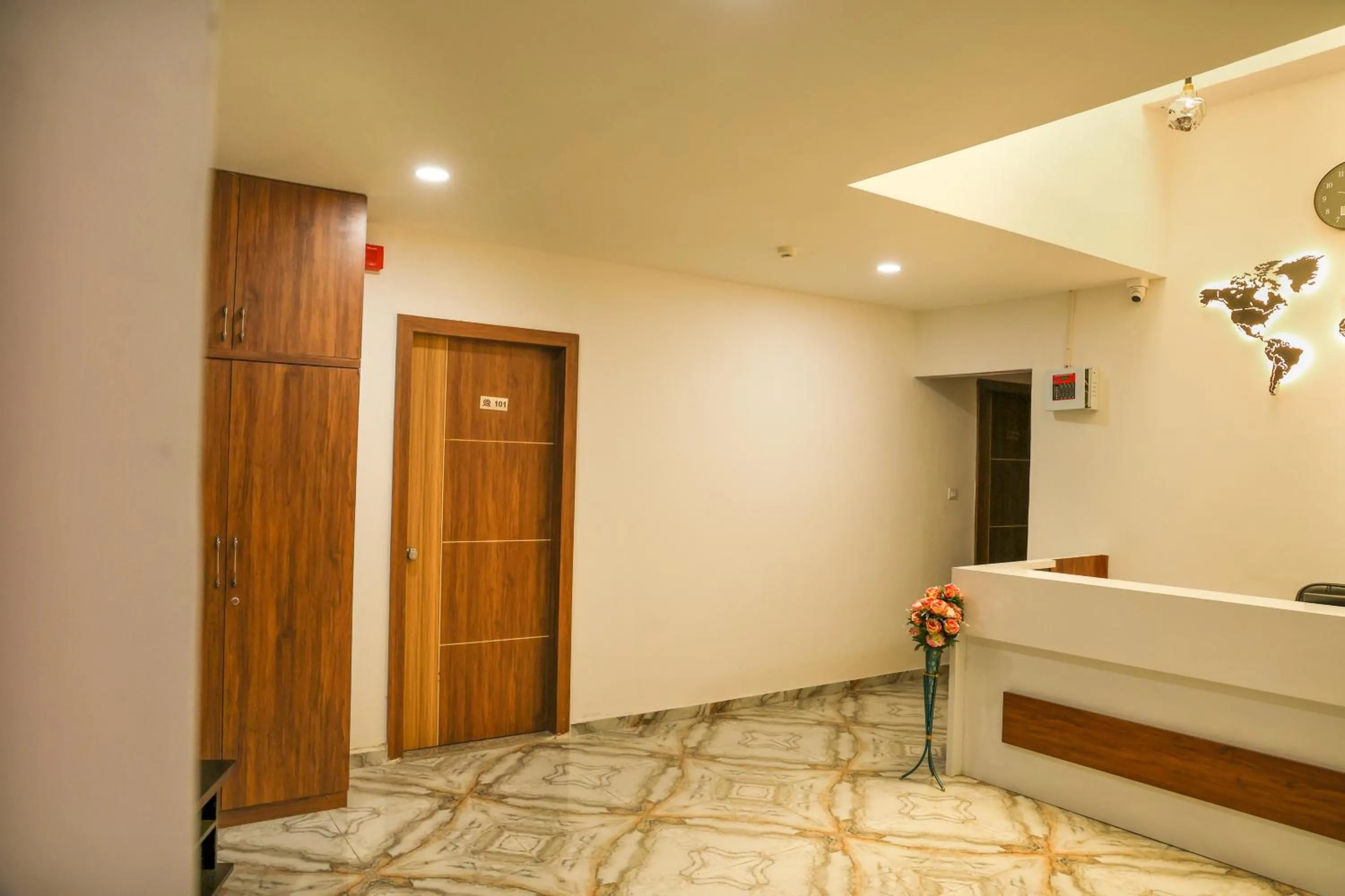 Lobby or reception in Hotel Aaram Kalupur
