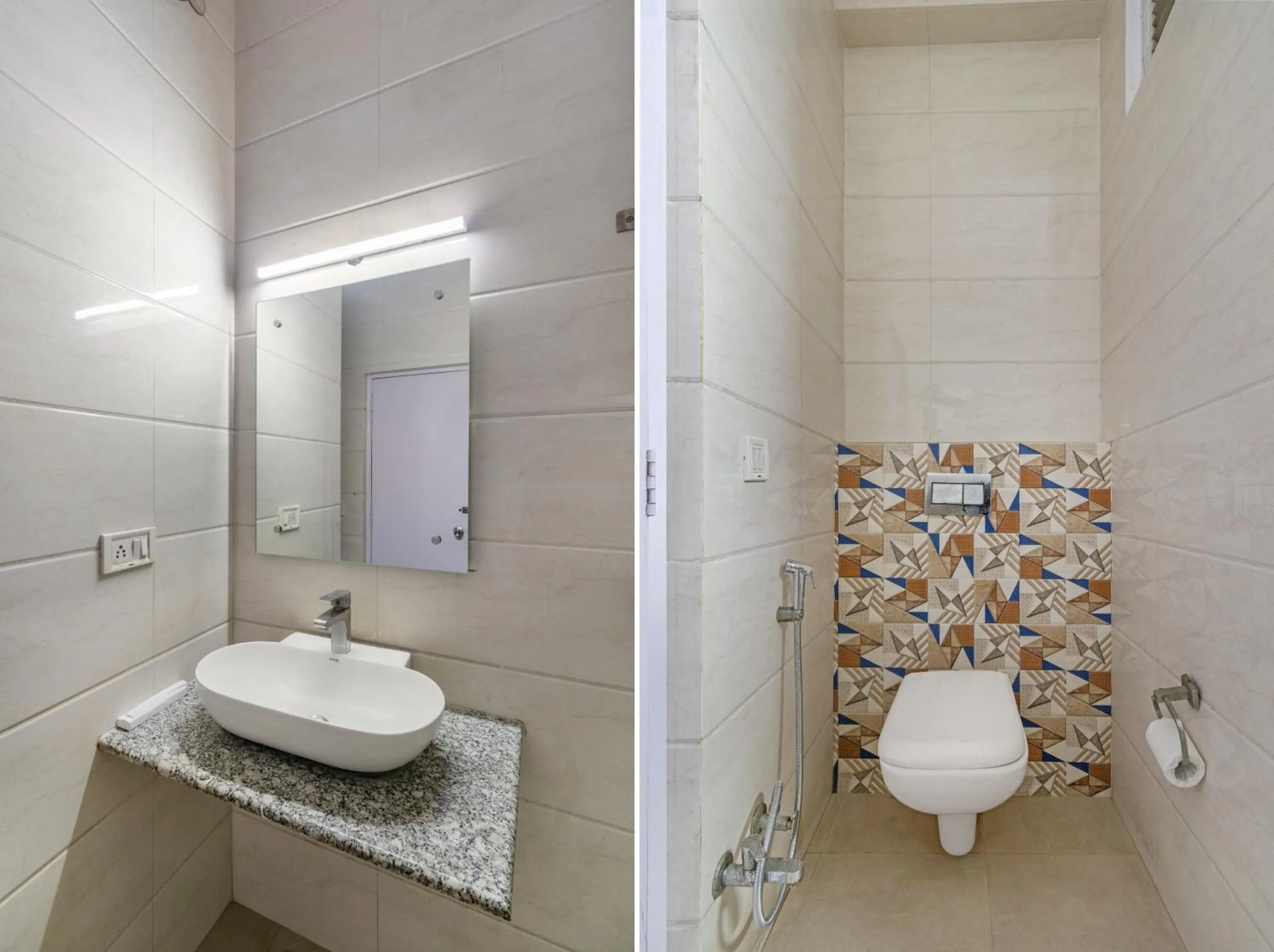 Toilet in Hotel South Indian