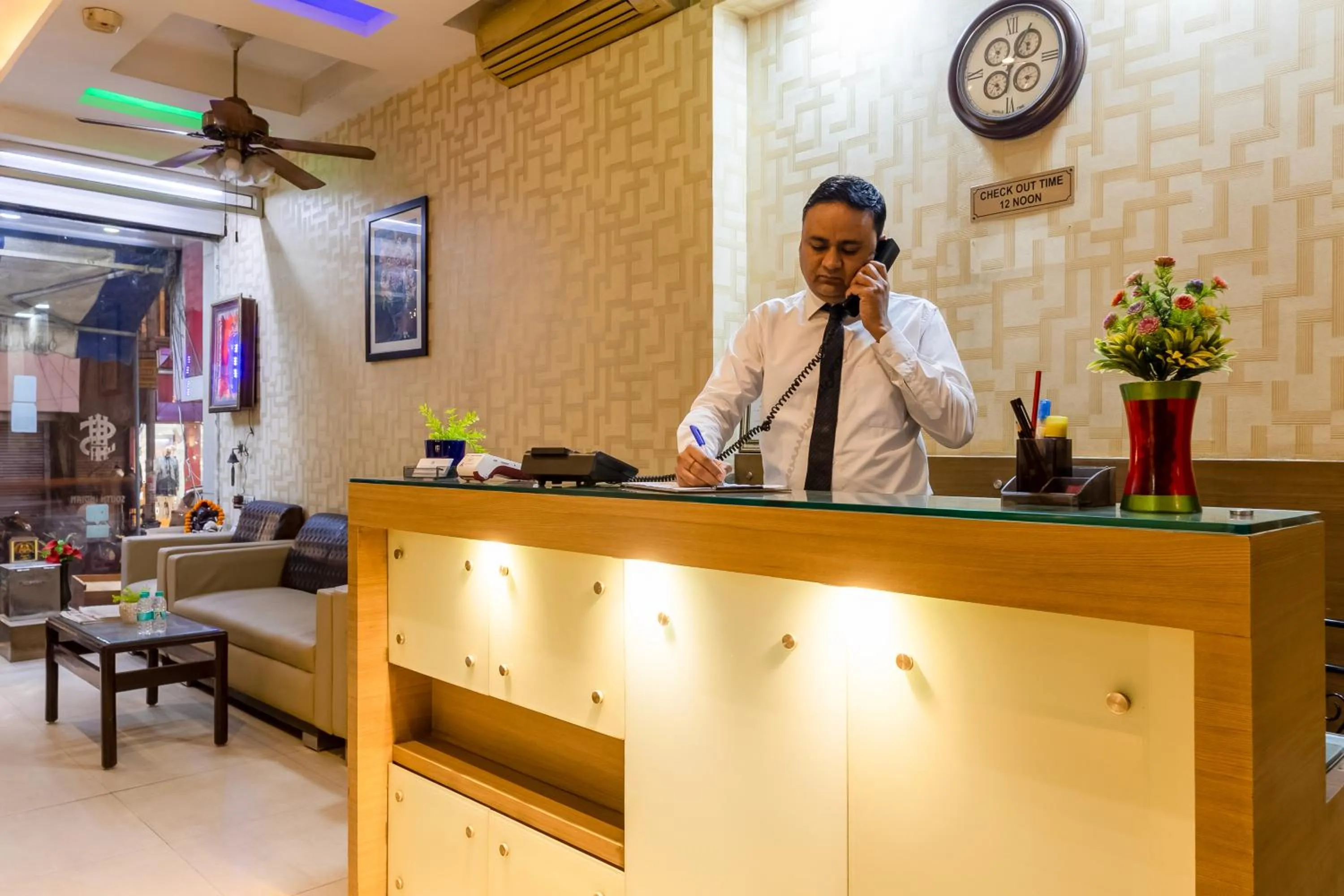 Staff in Hotel South Indian