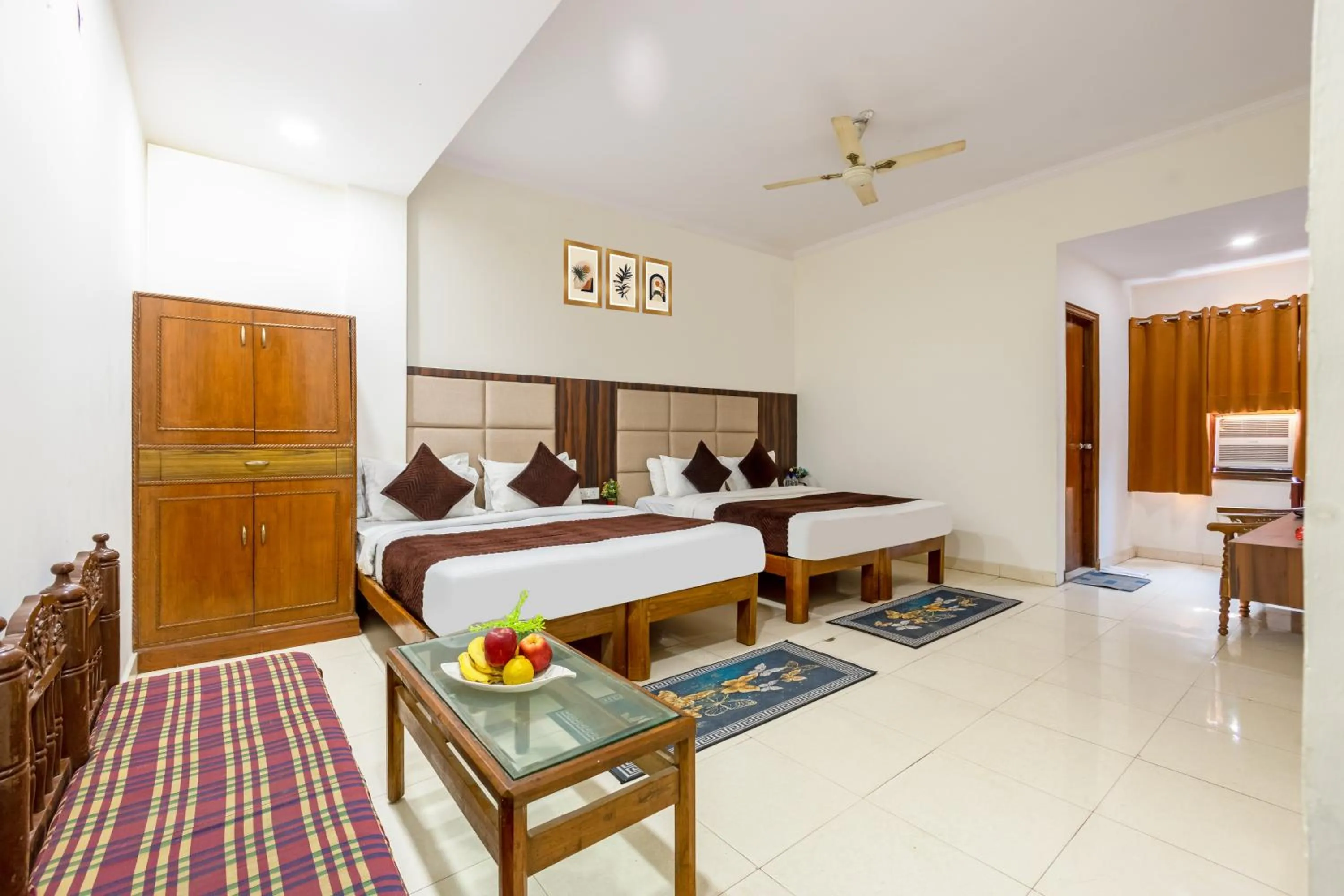 Bed in Hotel South Indian