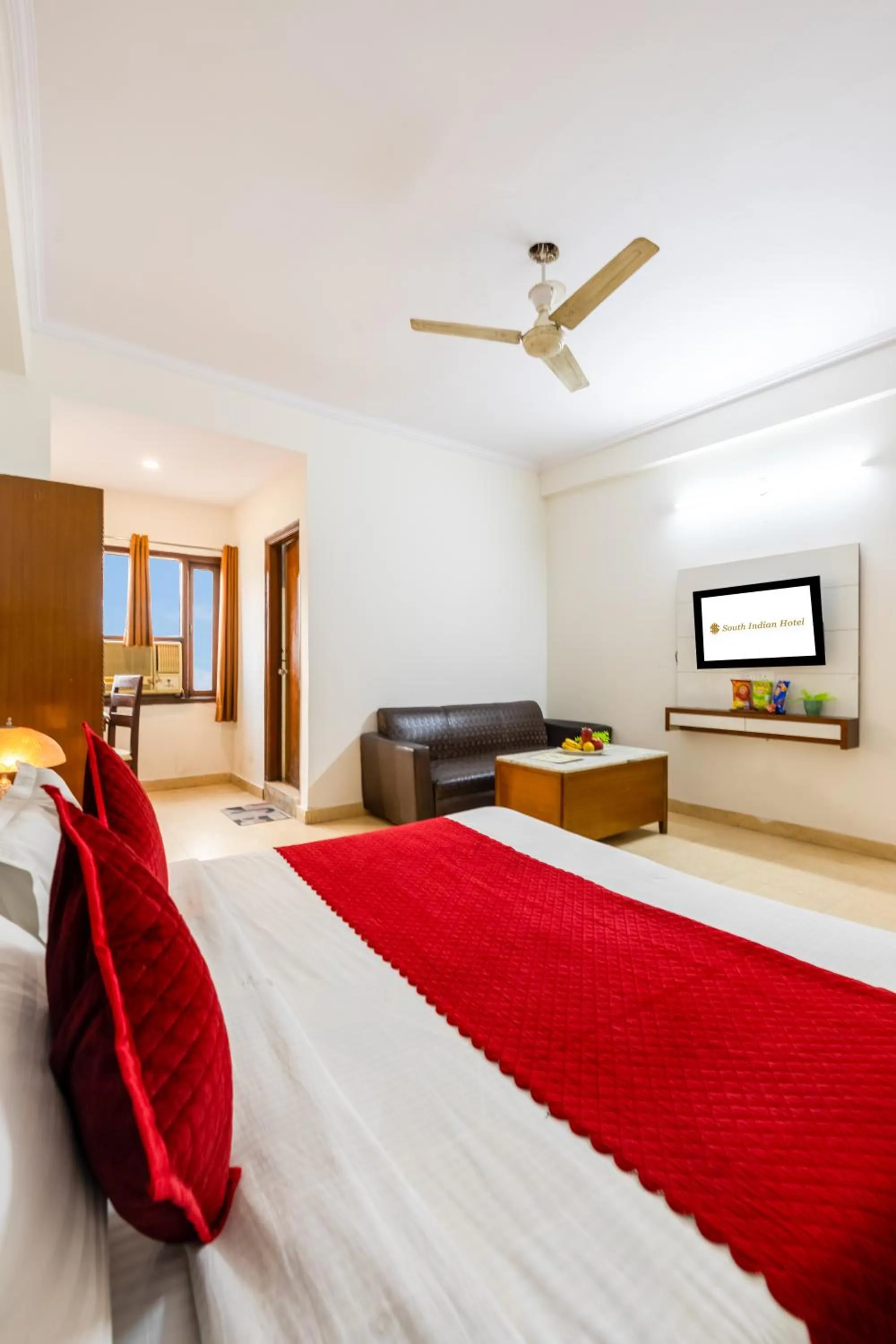 Bed in Hotel South Indian