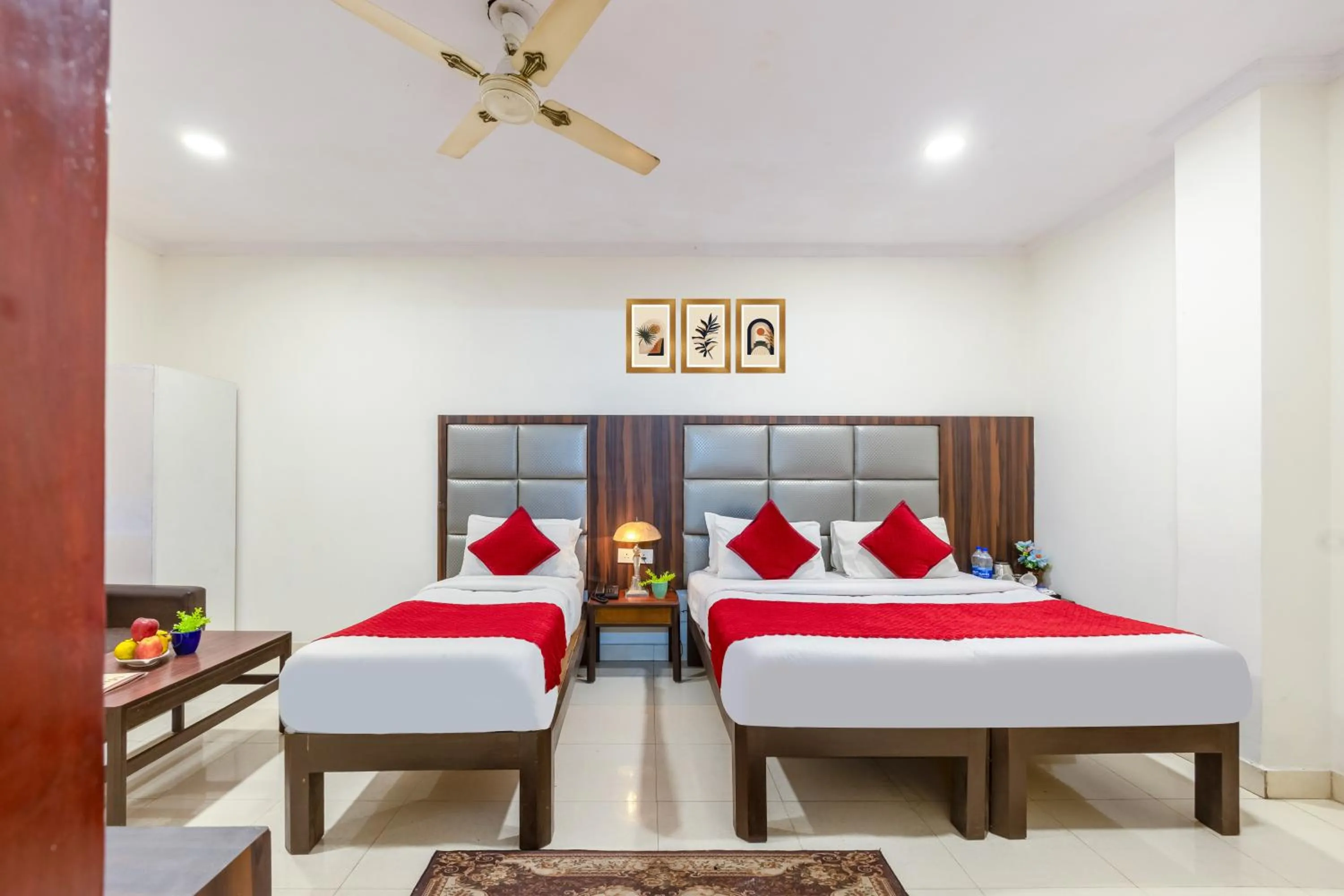 Bed in Hotel South Indian