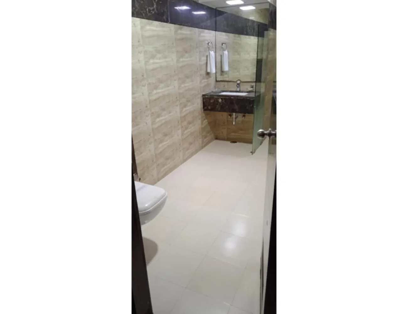 Shower in Hotel Blue Sapphire, Agra