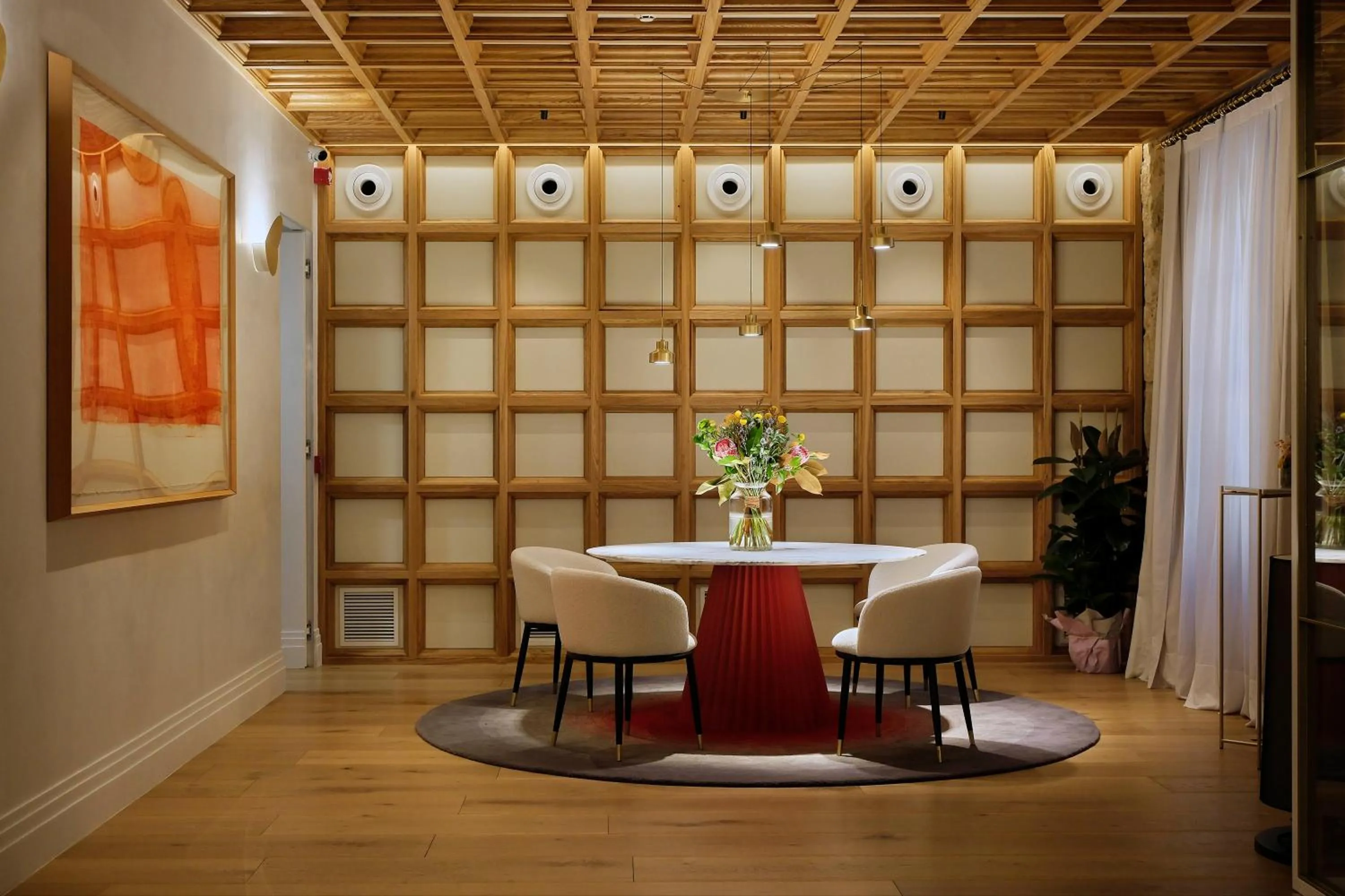 Lobby or reception in Eunice Hotel Gastronómico