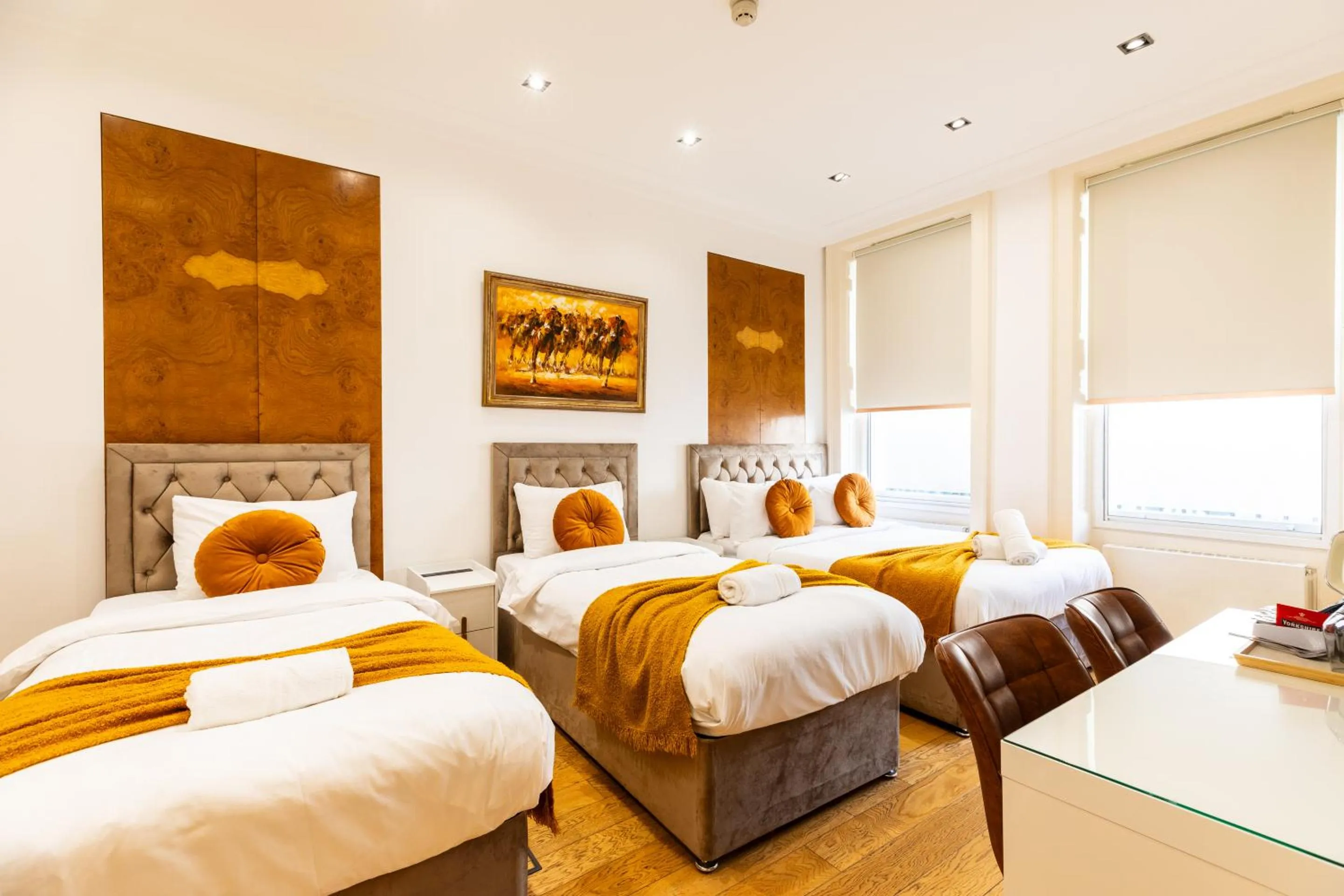 Bedroom, Bed in Mayfair Residences
