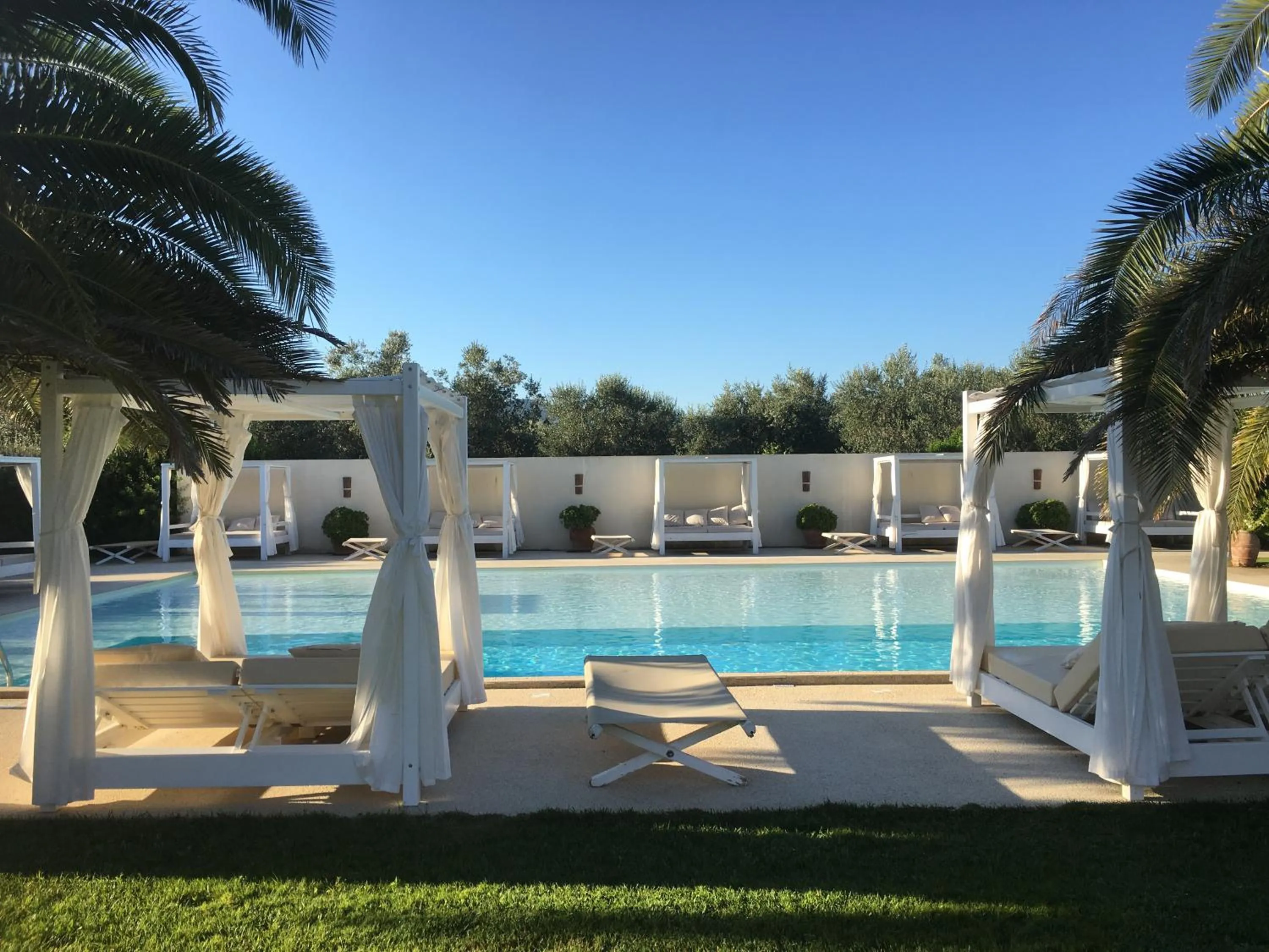 Swimming pool in Relais Le Fornacelle