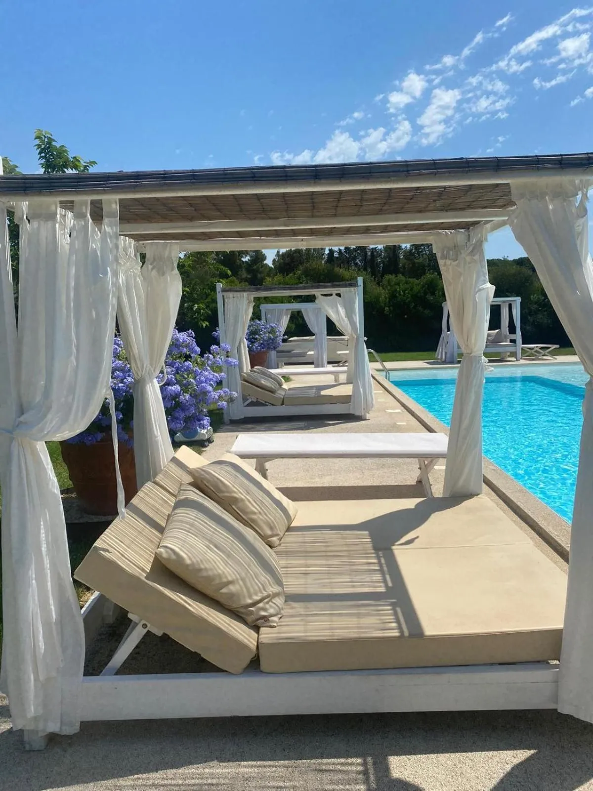 Swimming pool in Relais Le Fornacelle
