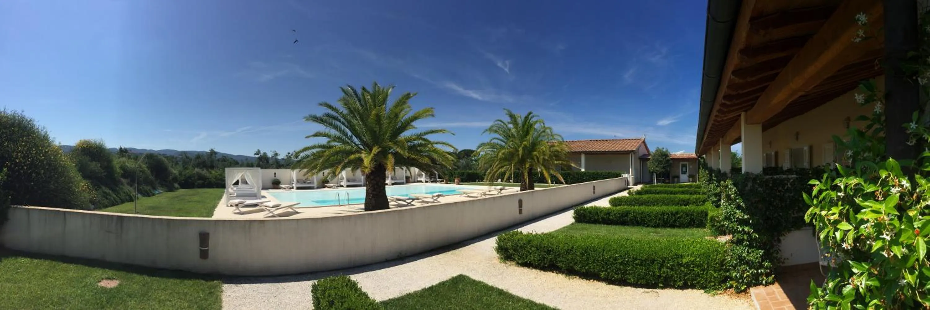 Garden in Relais Le Fornacelle