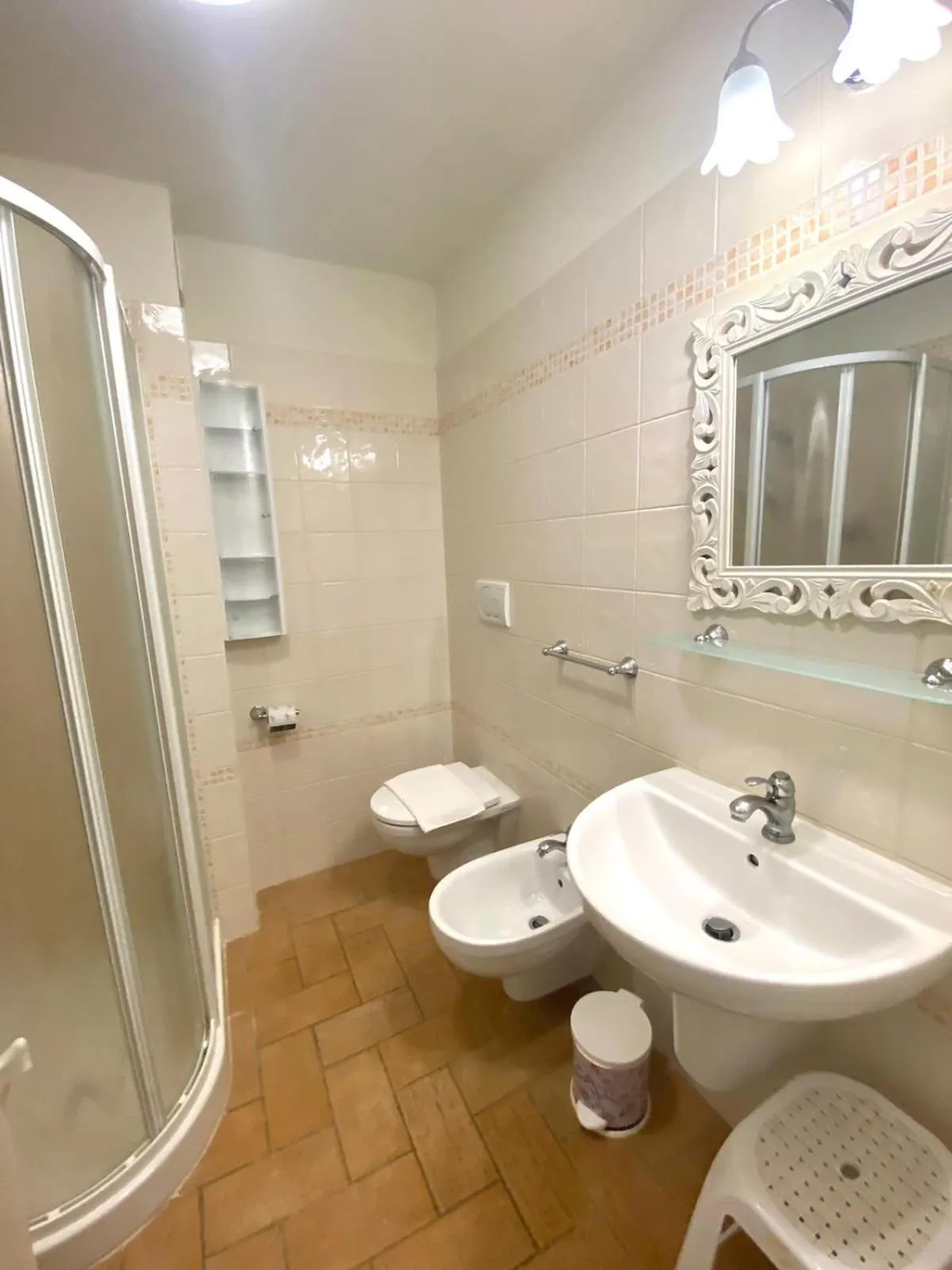 Bathroom in Relais Le Fornacelle