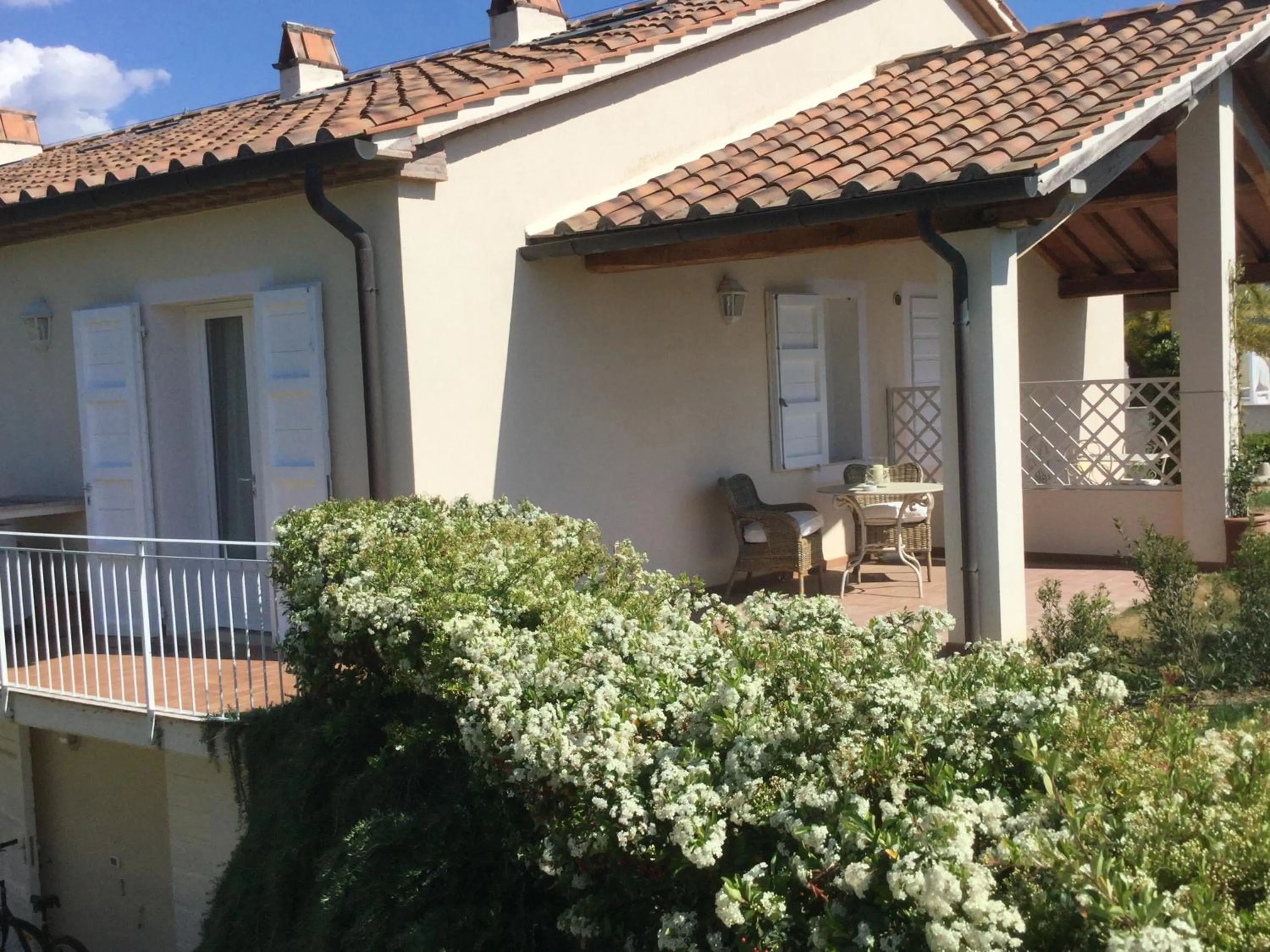 Garden in Relais Le Fornacelle