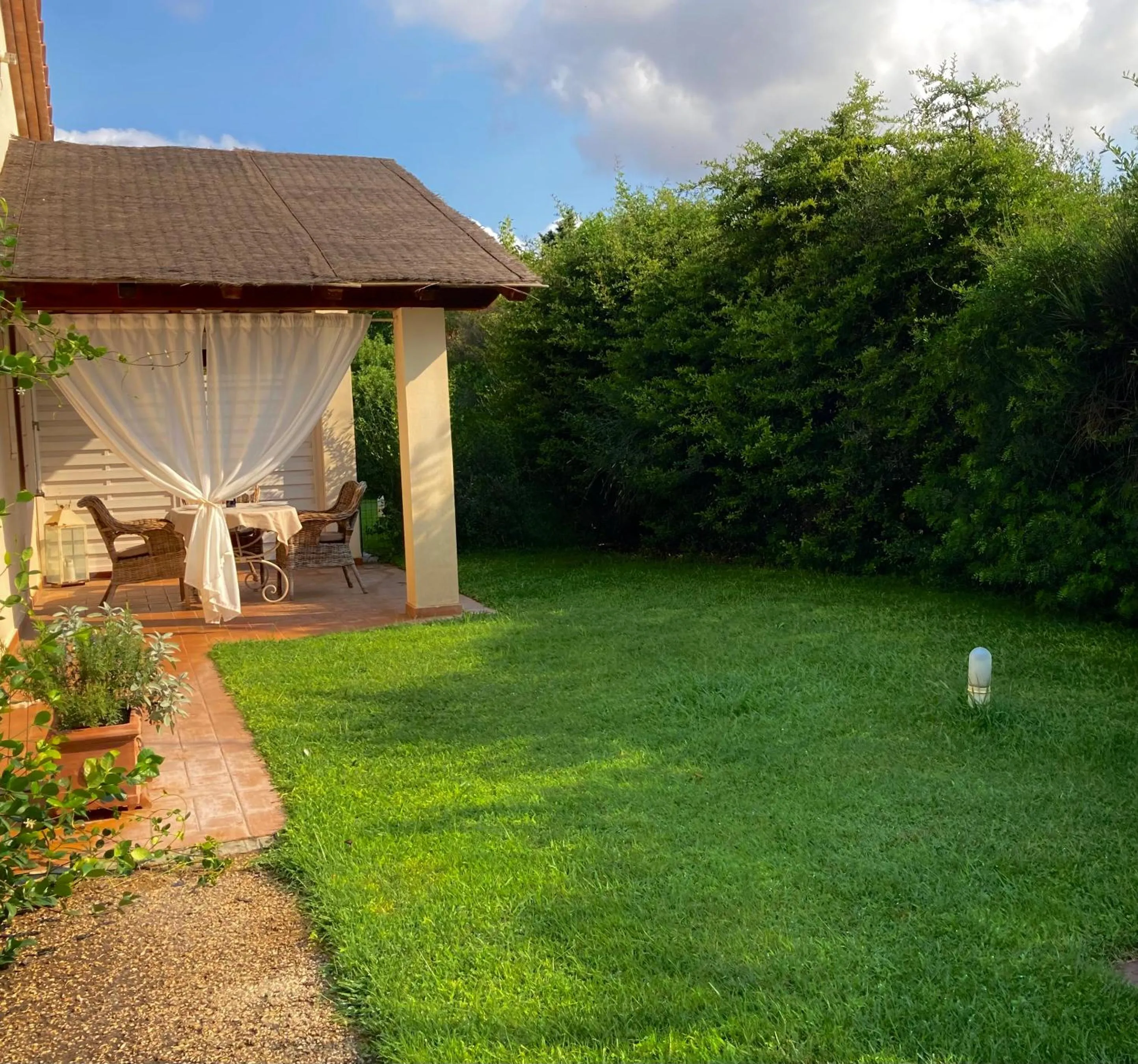 Garden in Relais Le Fornacelle