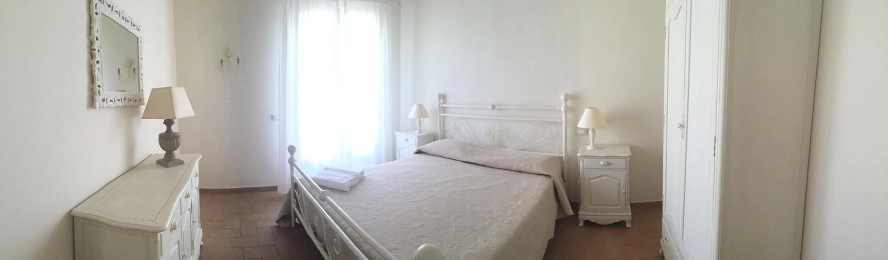 Bed in Relais Le Fornacelle