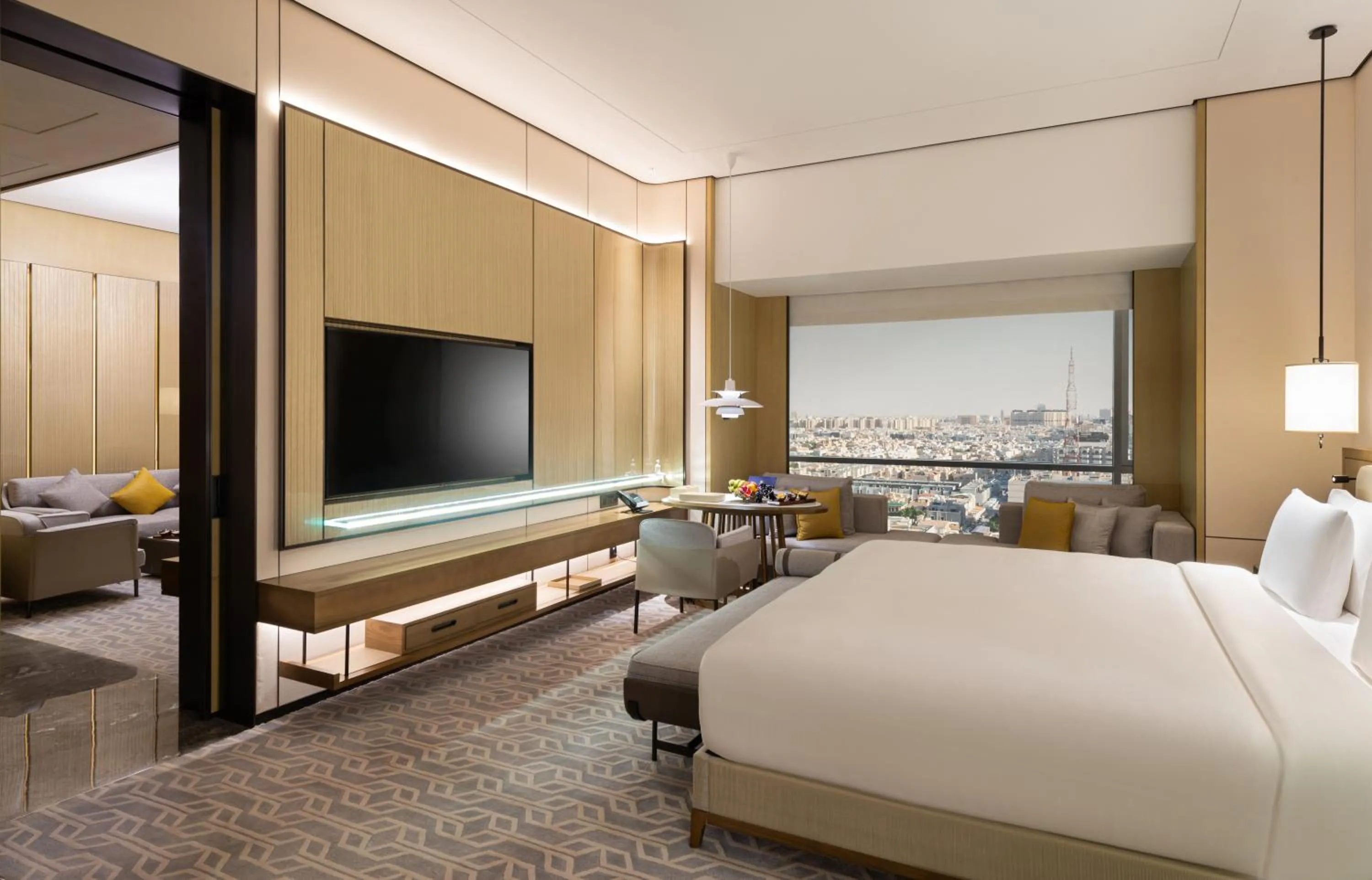 View (from property/room), Bed in Narcissus The Royal Hotel