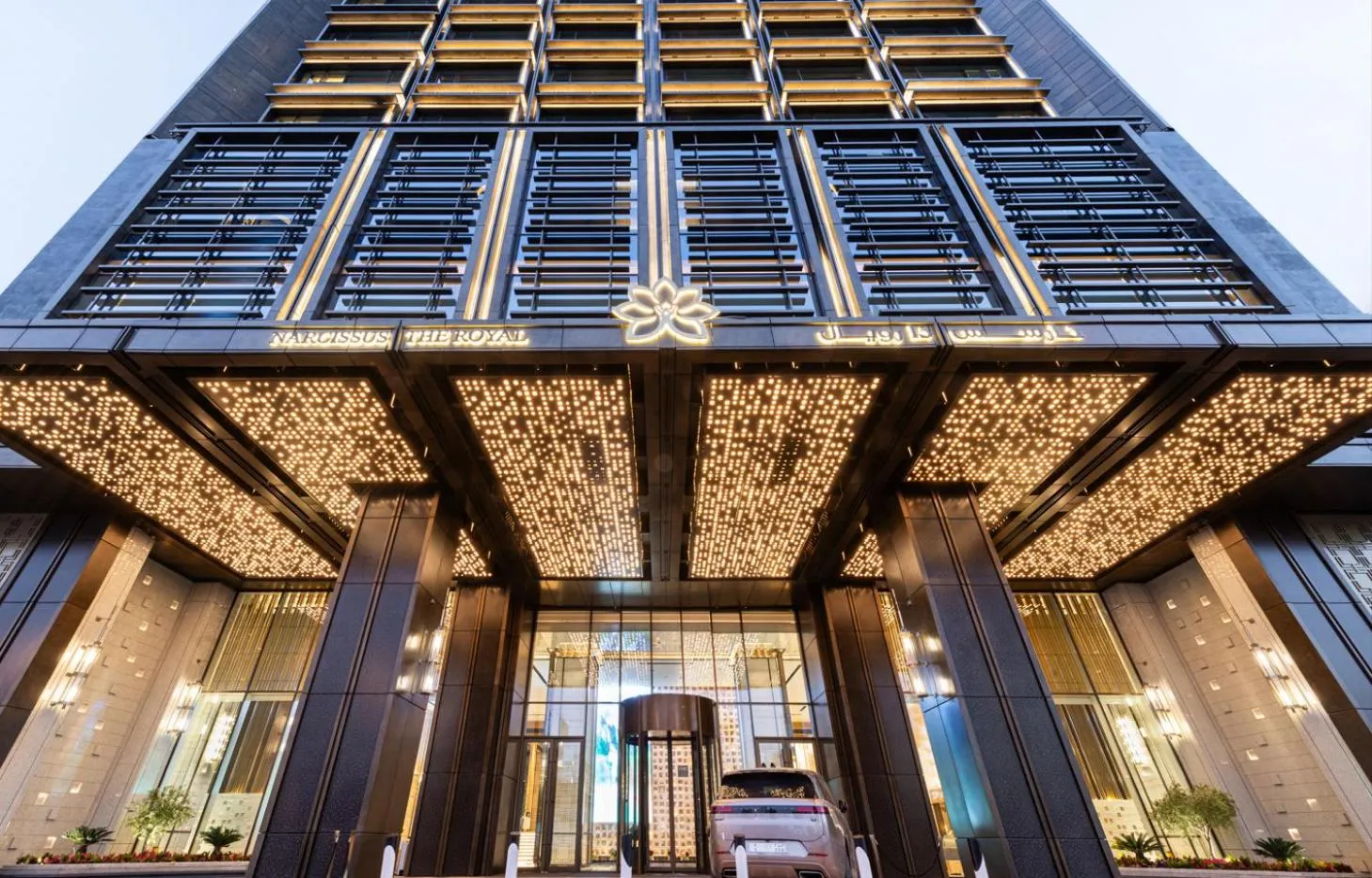 Facade/entrance in Narcissus The Royal Hotel