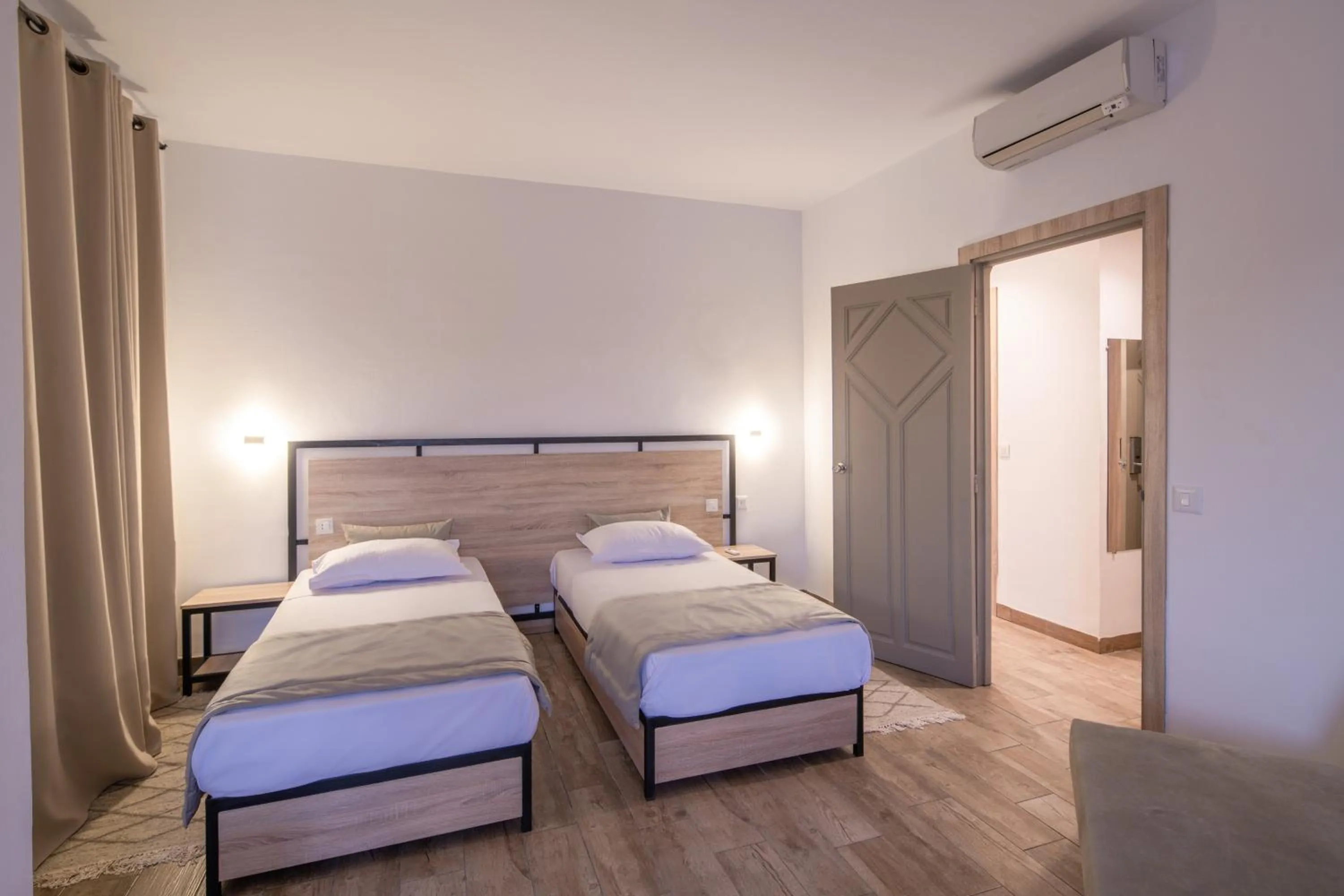 Bedroom, Bed in Acquaviva village