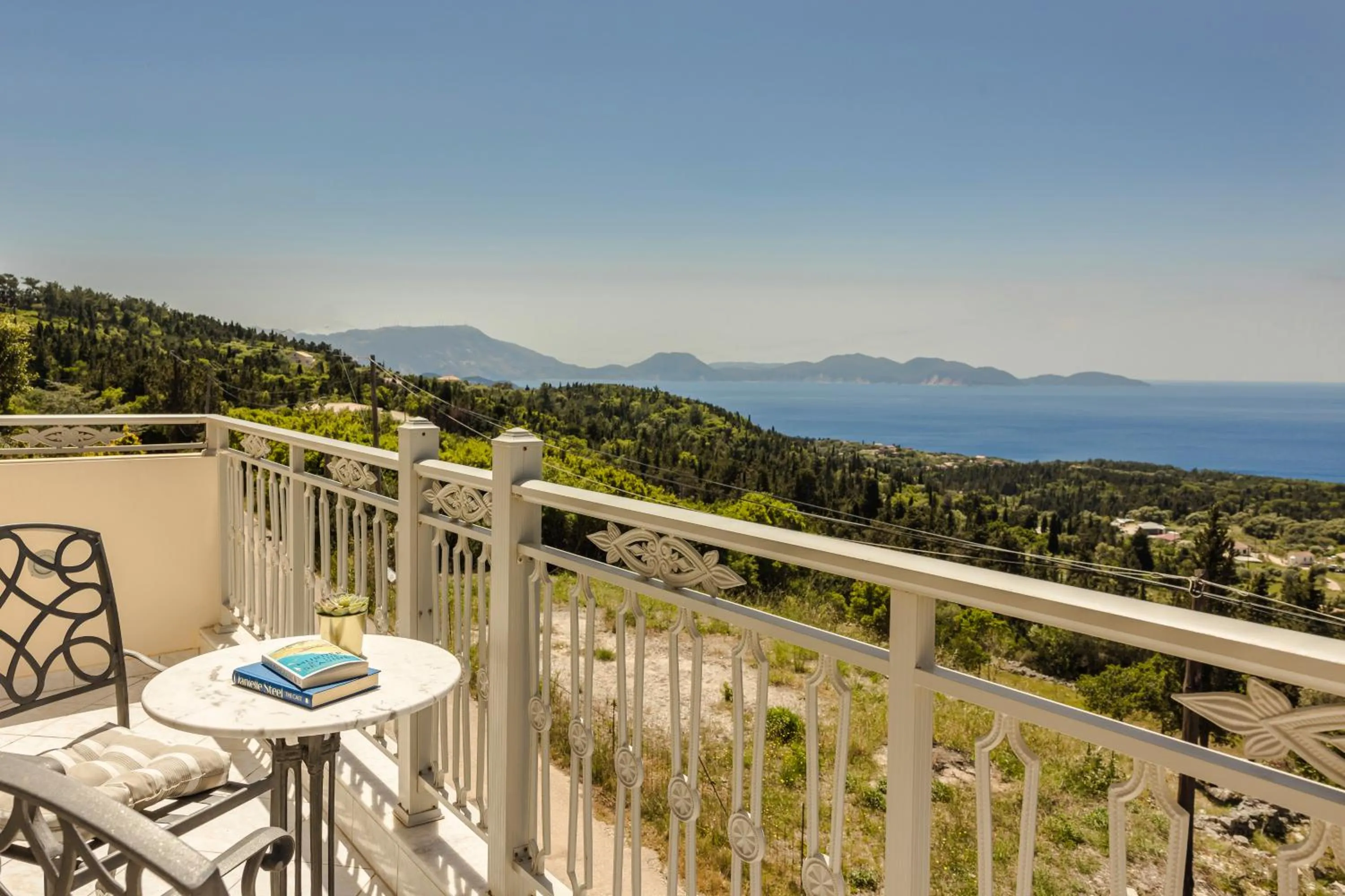 Patio in Belle View Hotel - Sea View & Sunset