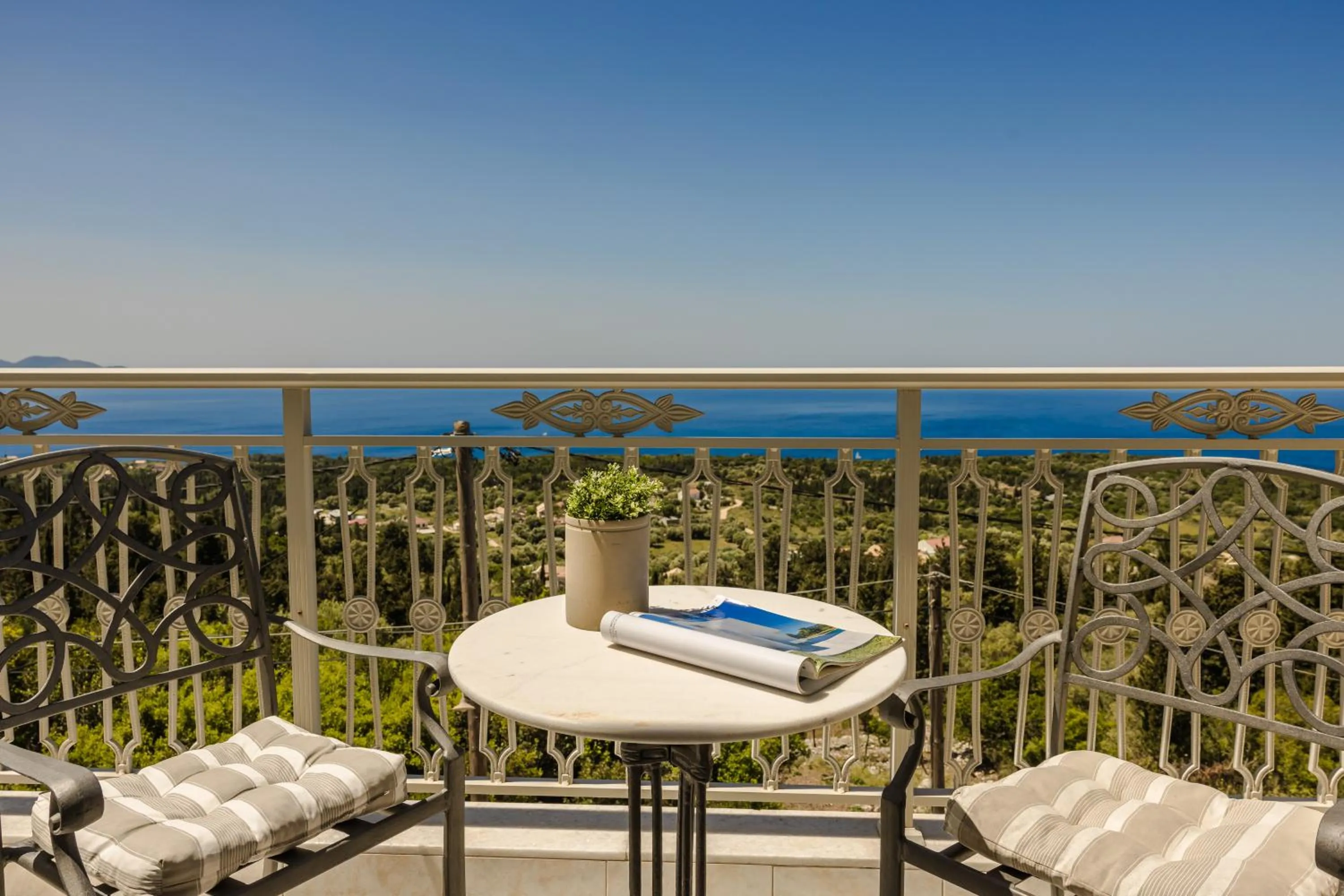 Patio in Belle View Hotel - Sea View & Sunset