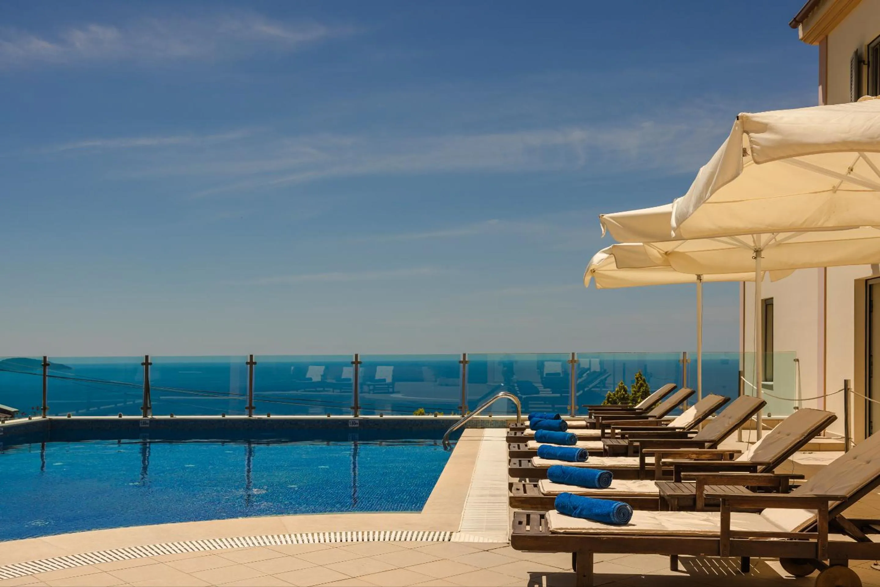 Patio in Belle View Hotel - Sea View & Sunset