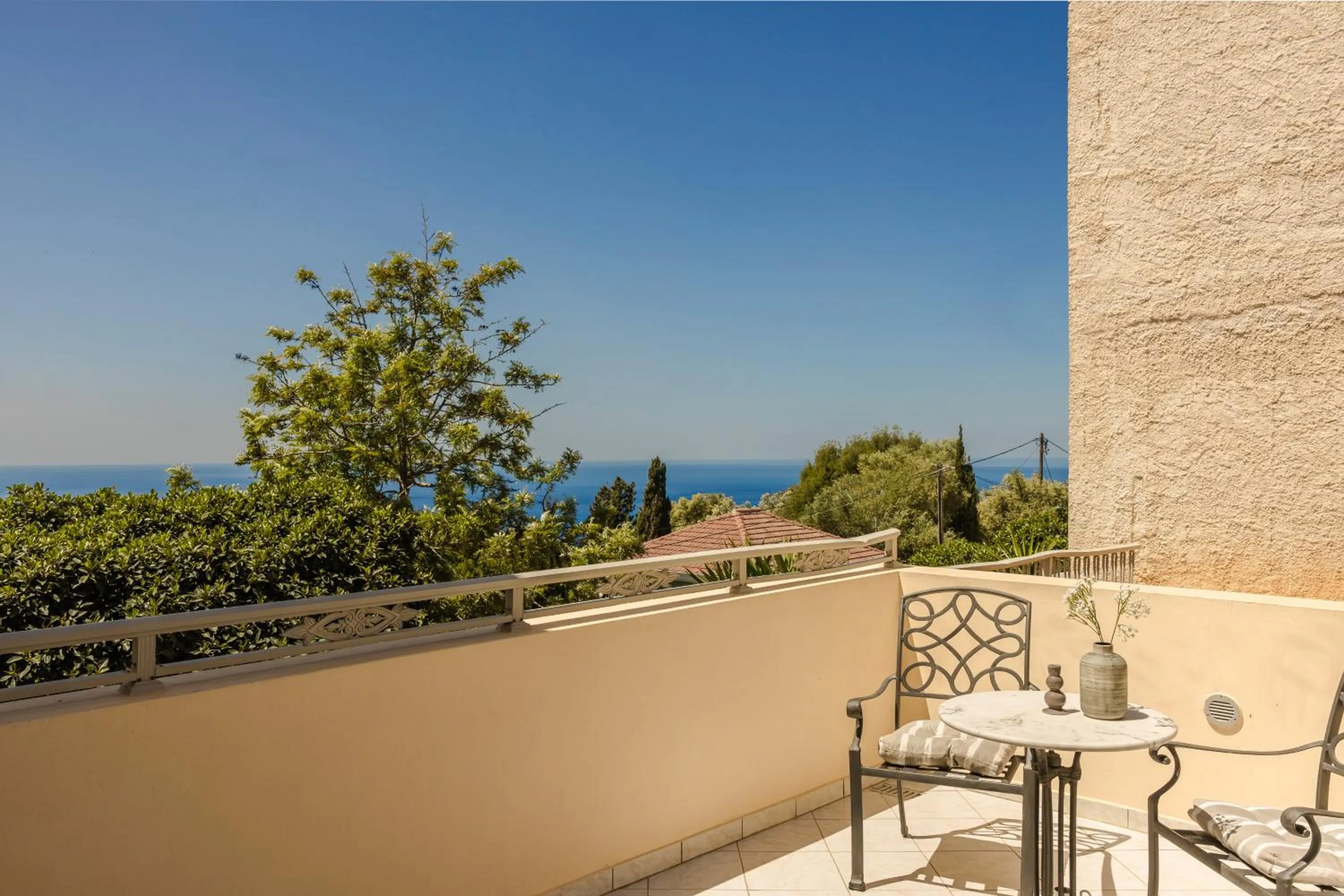 Balcony/Terrace in Belle View Hotel - Sea View & Sunset