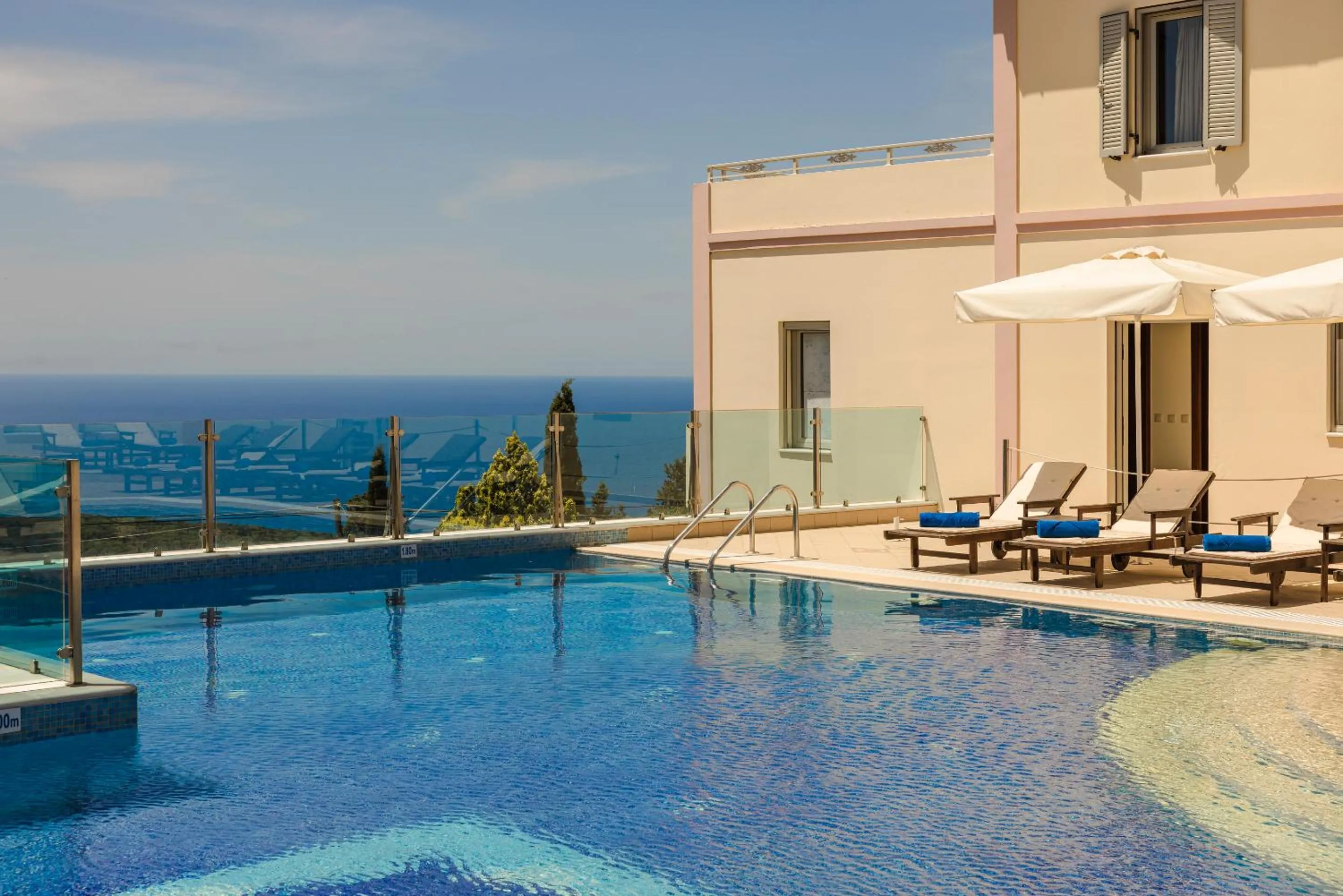 Patio in Belle View Hotel - Sea View & Sunset