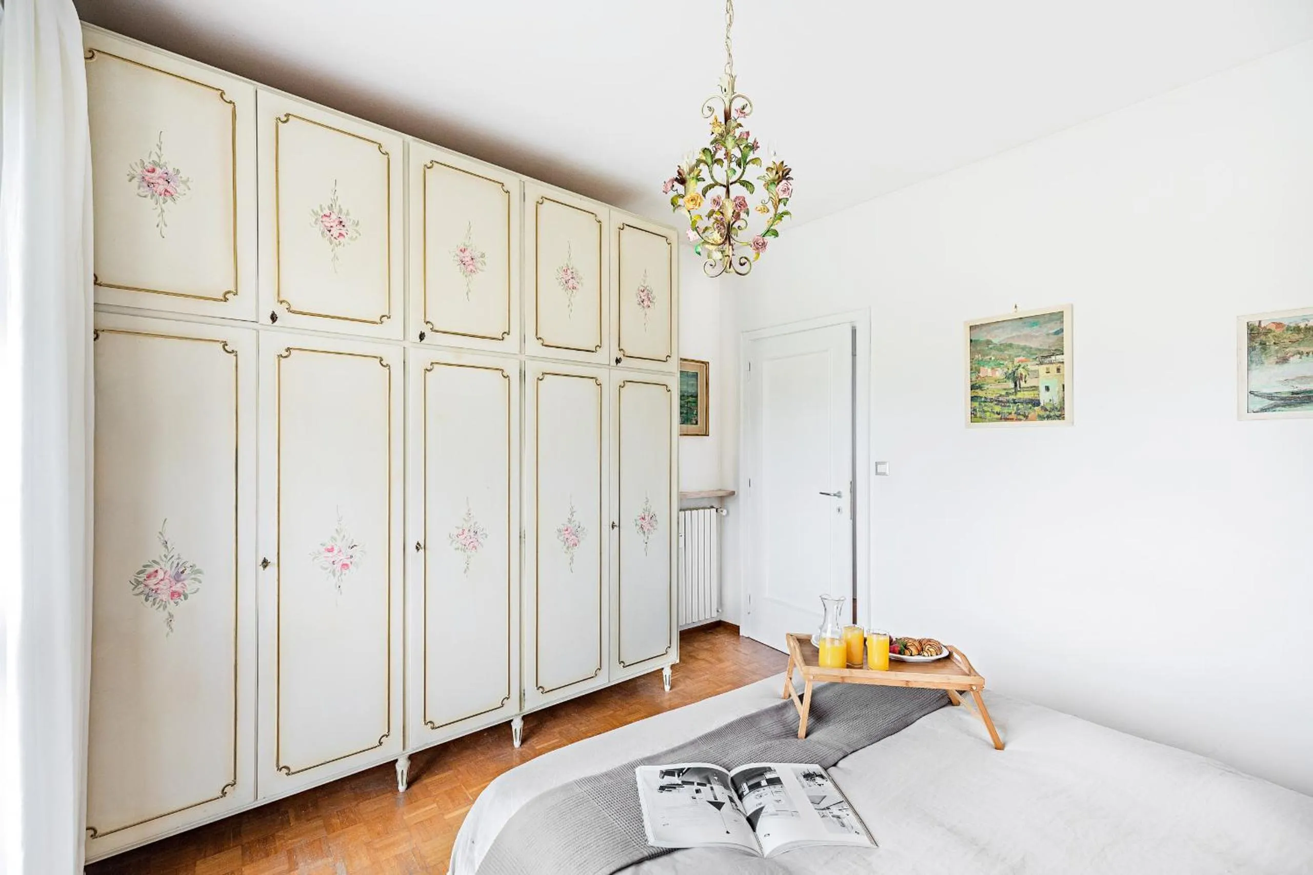 Bed in Le Orchidee 19 by Wonderful Italy